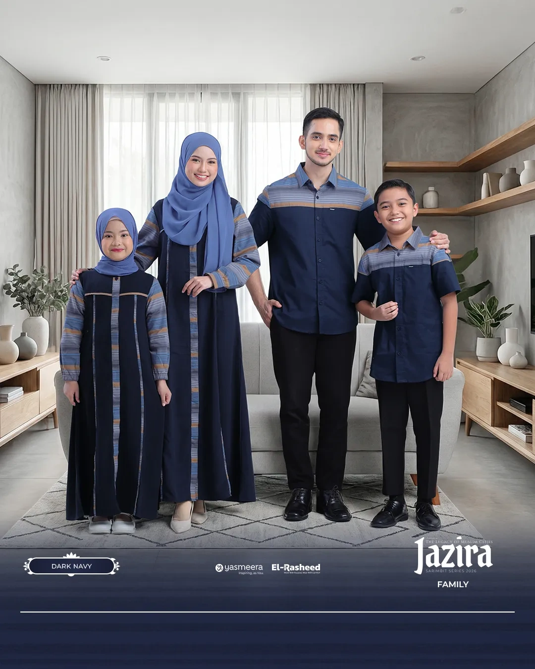 Yasmeera - JAZIRA SERIES - DARK NAVY thumb 1