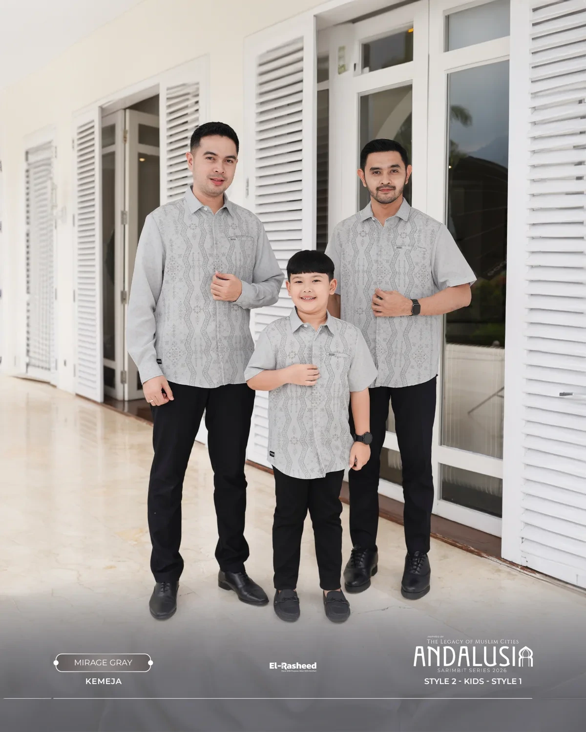 Yasmeera - ANDALUSIA SERIES - MIRAGE GRAY thumb 57