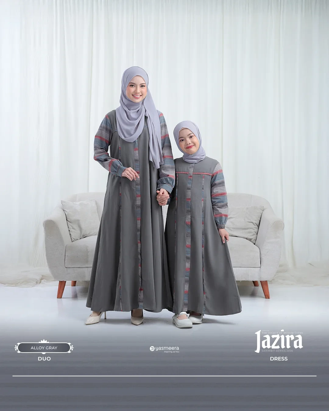 Yasmeera - JAZIRA SERIES - ALLOY GRAY thumb 46