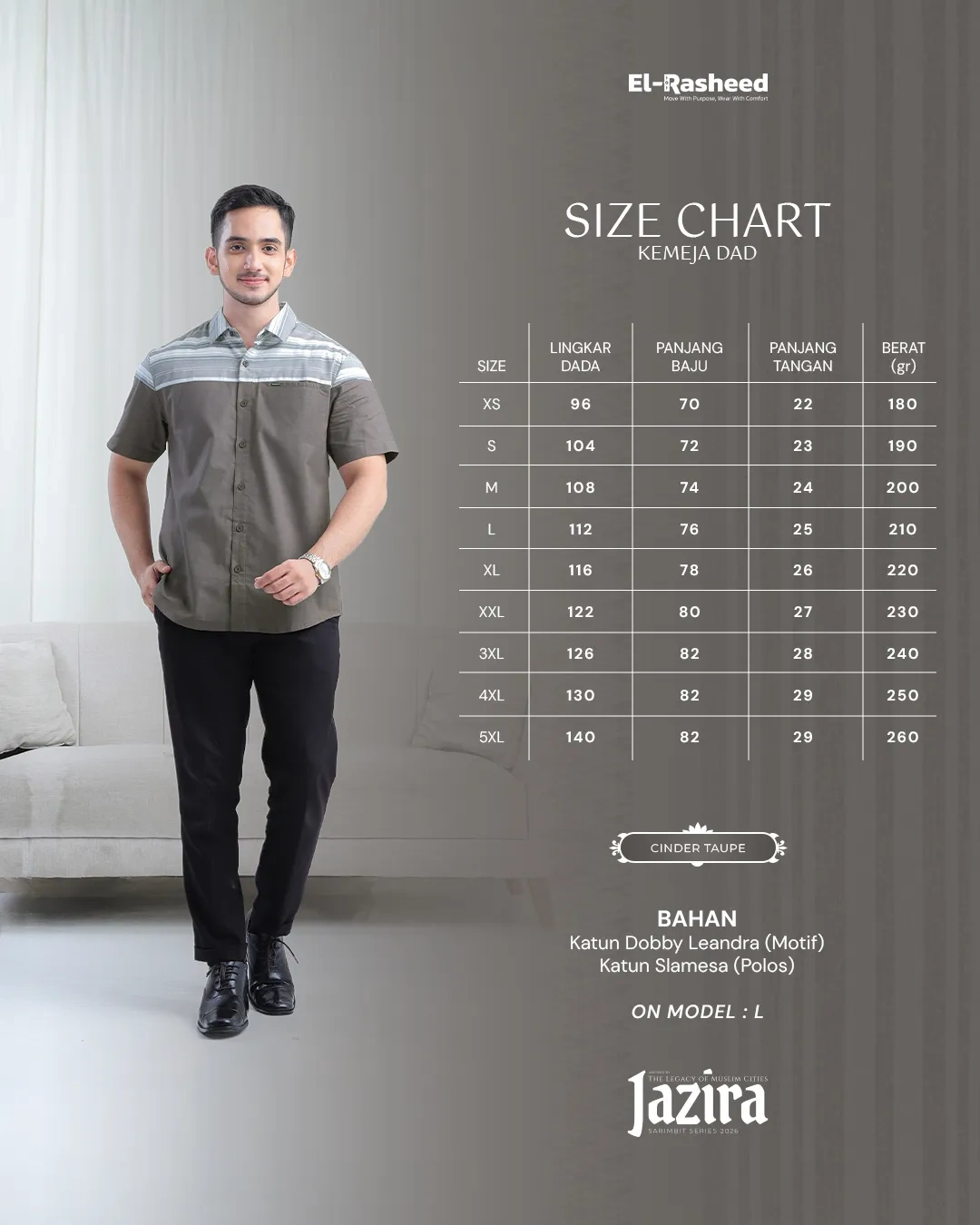 Yasmeera - JAZIRA SERIES - CINDER TAUPE thumb 31