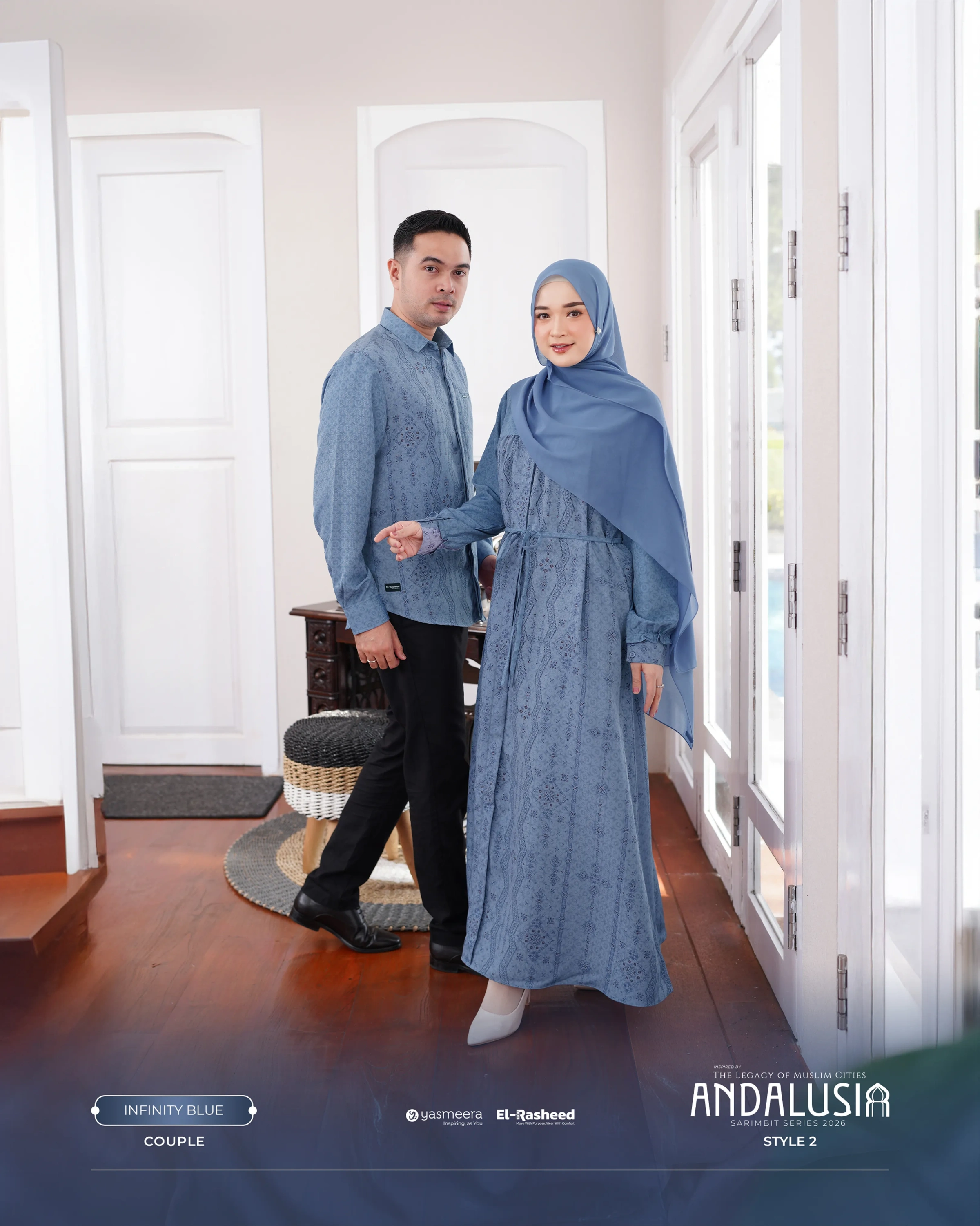 Yasmeera - ANDALUSIA SERIES - INFINITY BLUE thumb 52
