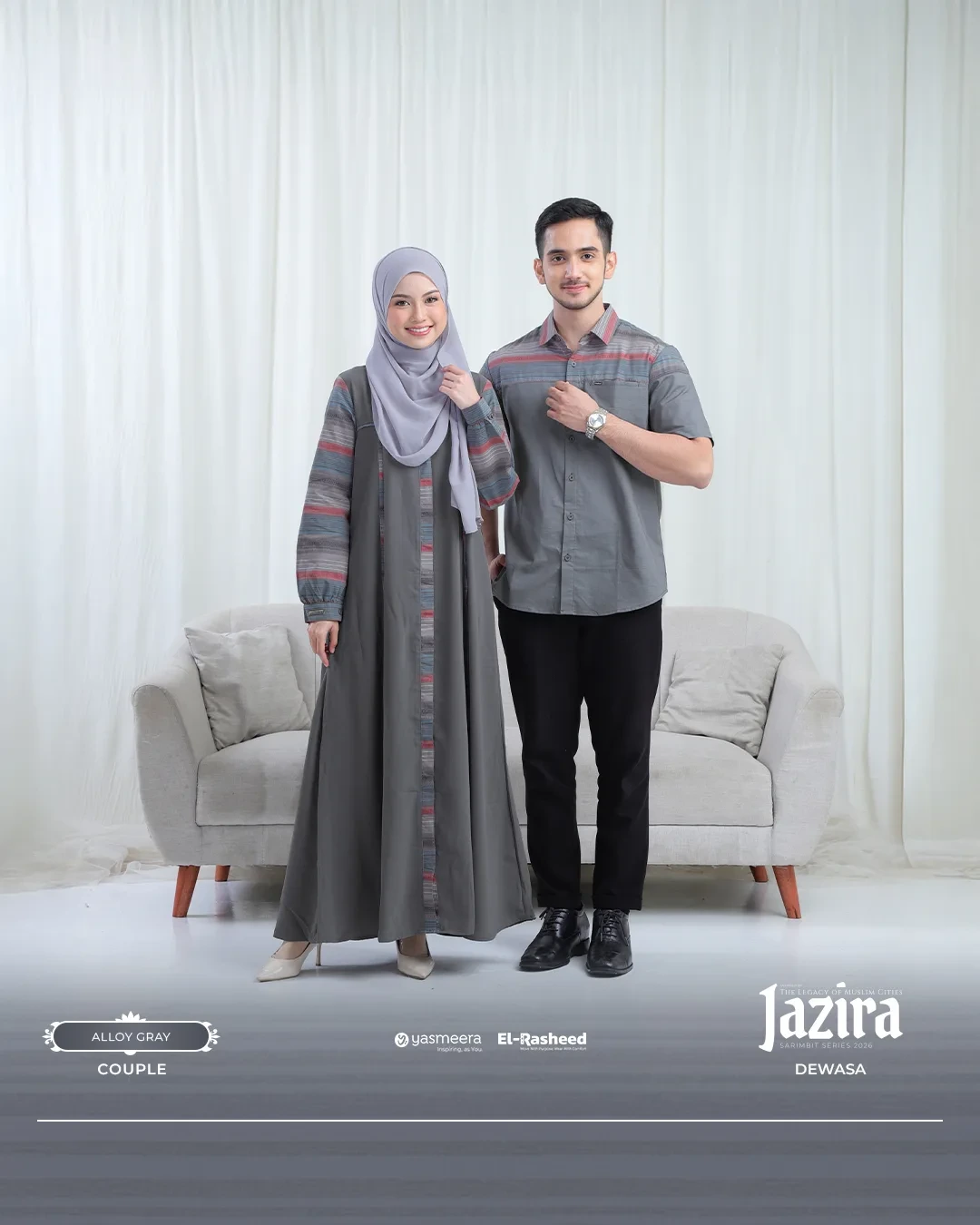 Yasmeera - JAZIRA SERIES - ALLOY GRAY thumb 49