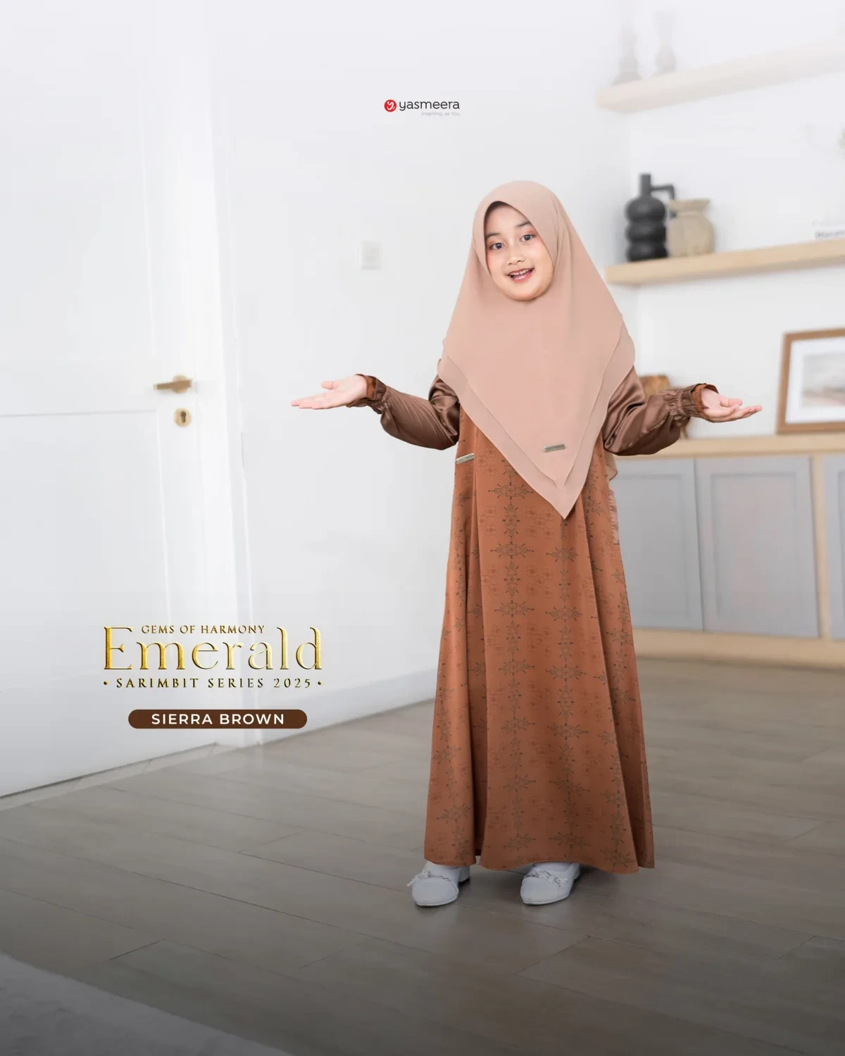 Yasmeera - SARIMBIT 2025 EMERALD SERIES WARNA SIERRA BROWN thumb 6