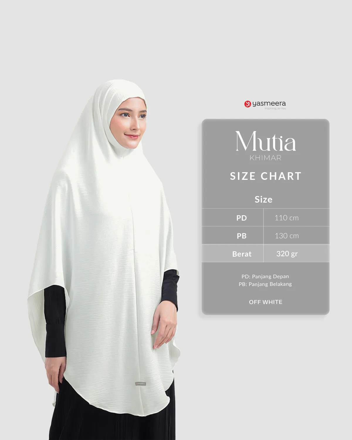 Yasmeera - KHIMAR MUTIA thumb 8