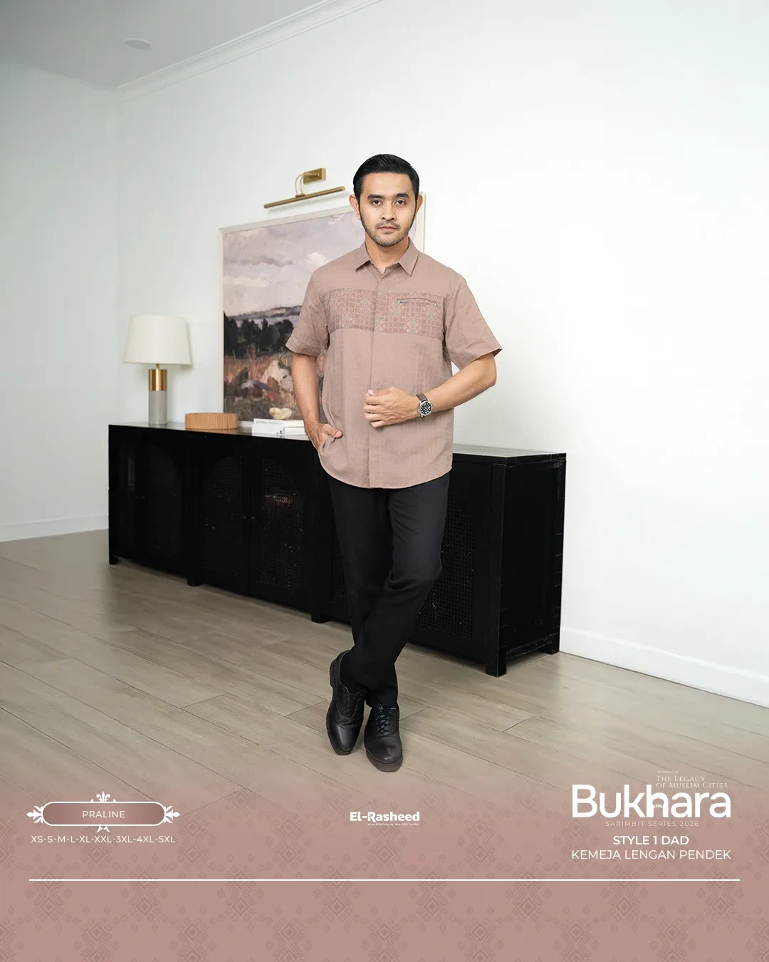 Yasmeera - KEMEJA BUKHARA LENGAN PENDEK DEWASA GRADE B thumb 117