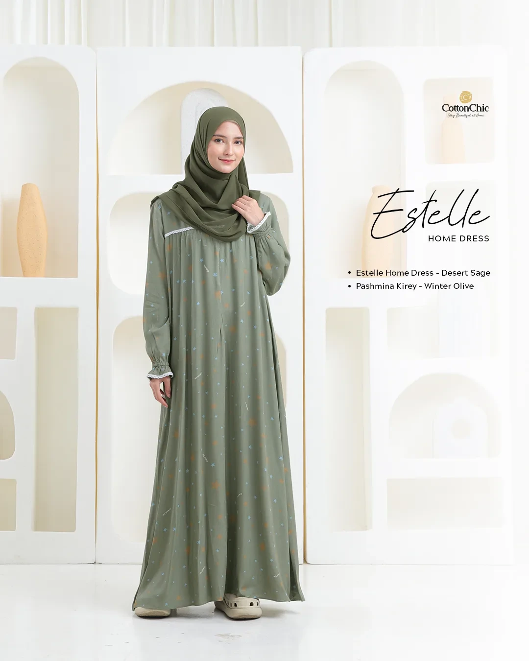 Yasmeera - HOMEDRESS ESTELLE DEWASA GRADE B thumb 16