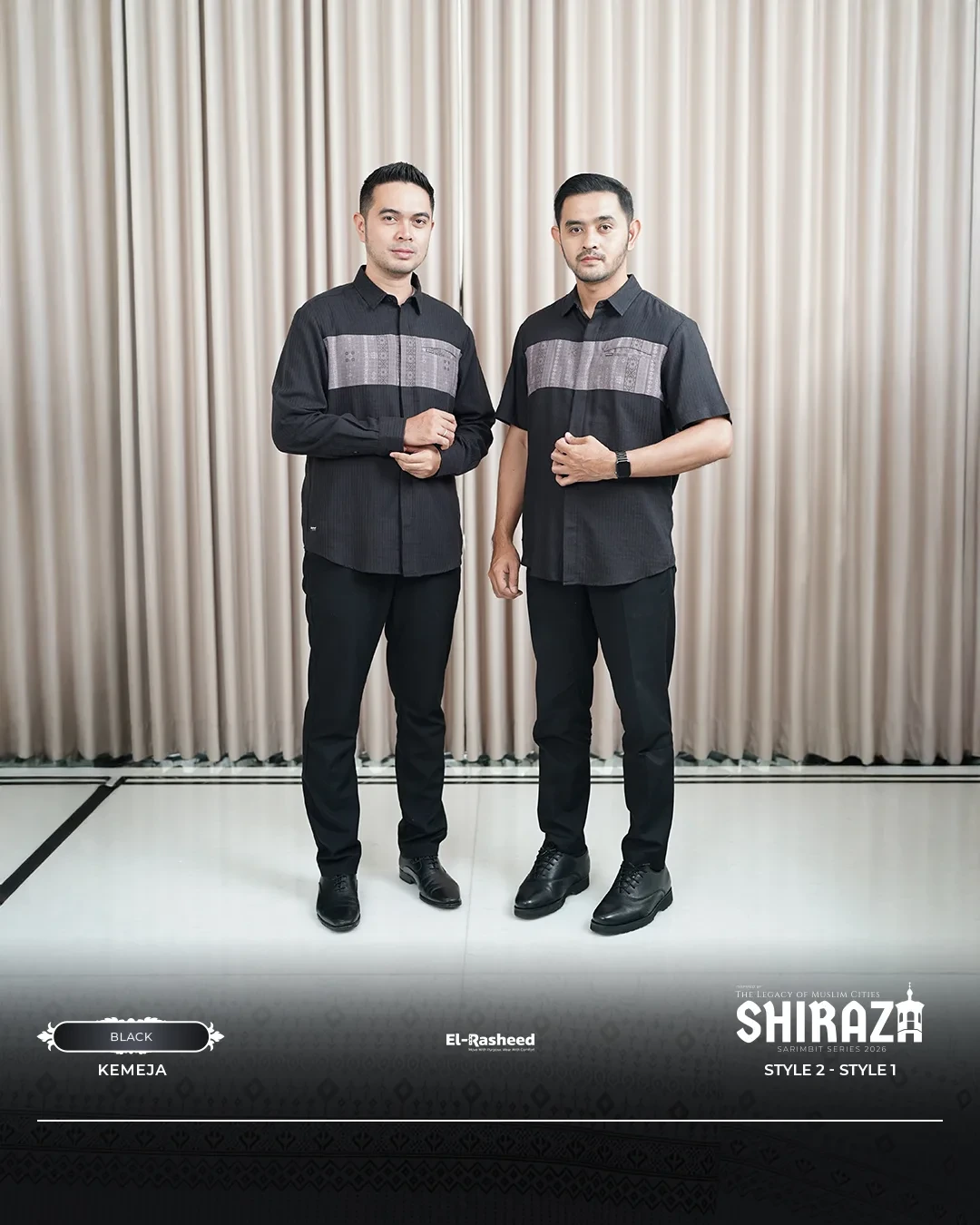 Yasmeera - SHIRAZA SERIES - BLACK thumb 60