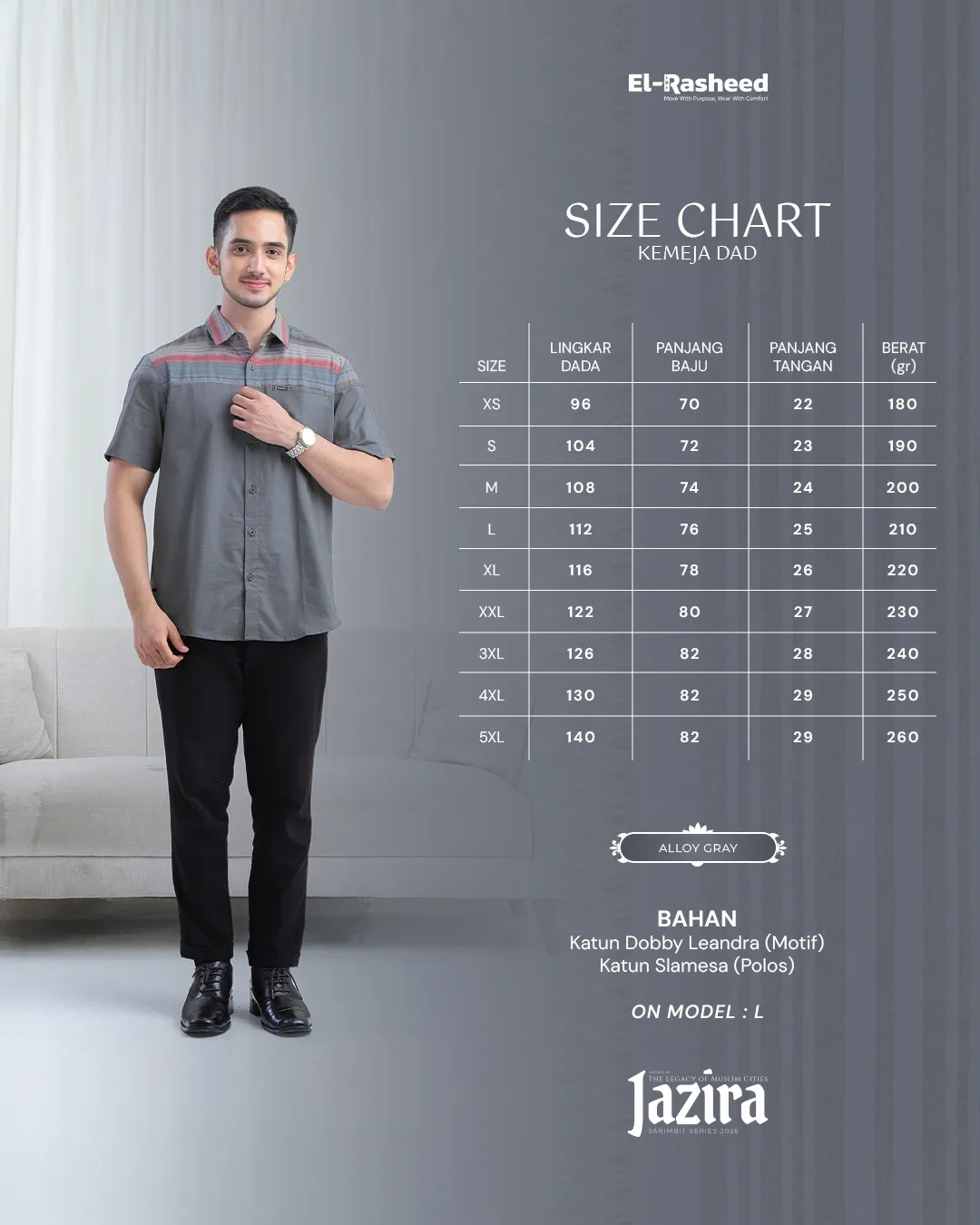 Yasmeera - JAZIRA SERIES - ALLOY GRAY thumb 31