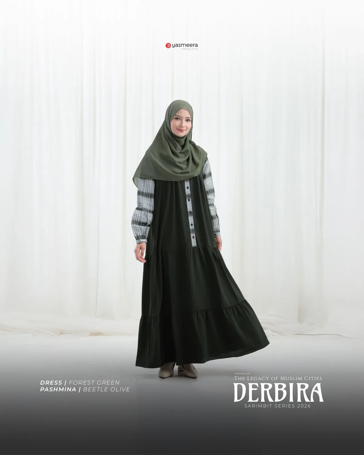 Yasmeera - DERBIRA SERIES - FOREST GREEN thumb 10