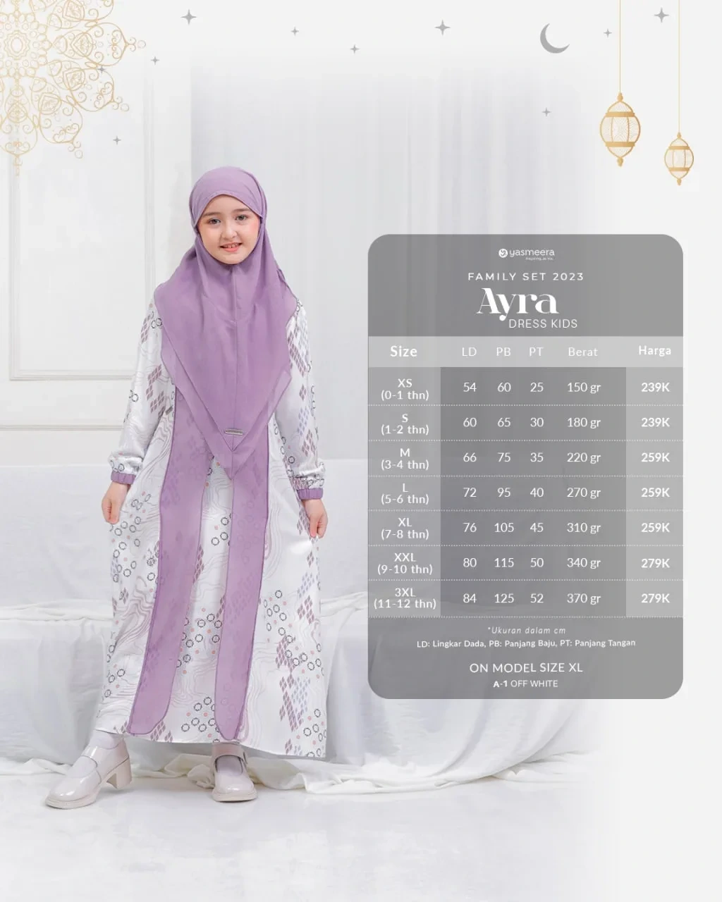 Yasmeera - GAMIS AYRA ANAK thumb 53