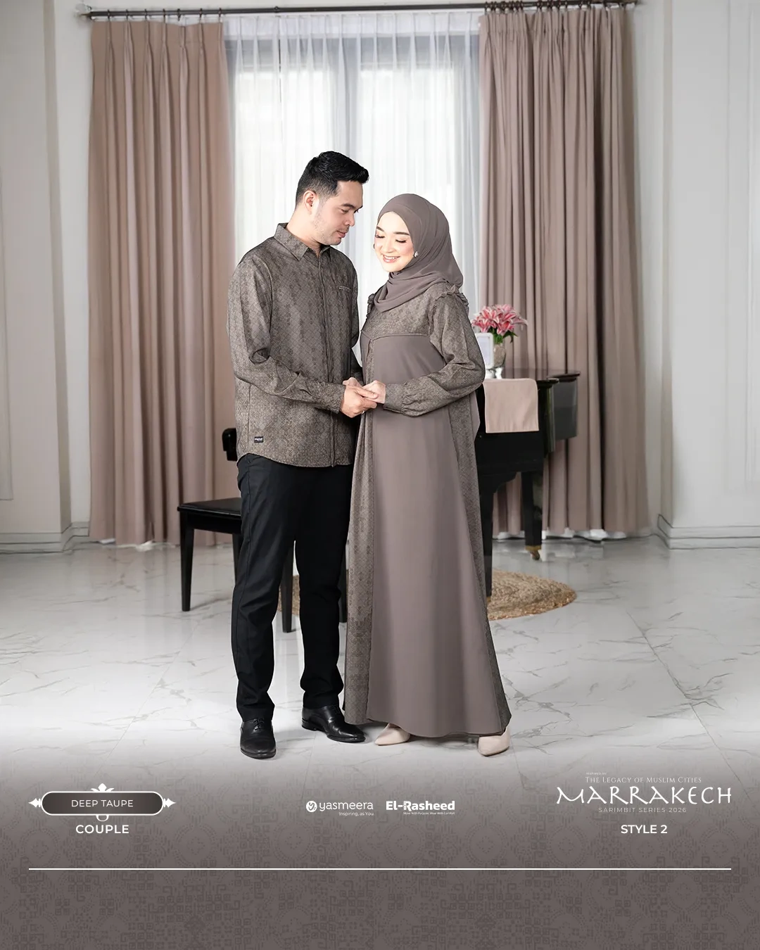 Yasmeera - MARRAKECH SERIES - DEEP TAUPE thumb 49