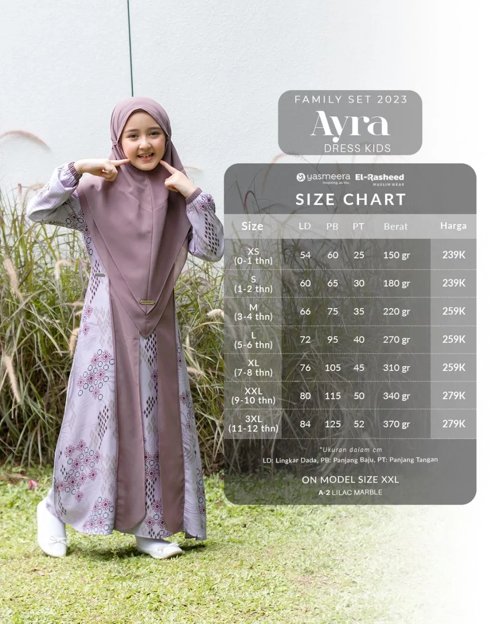 Yasmeera - GAMIS AYRA ANAK thumb 3