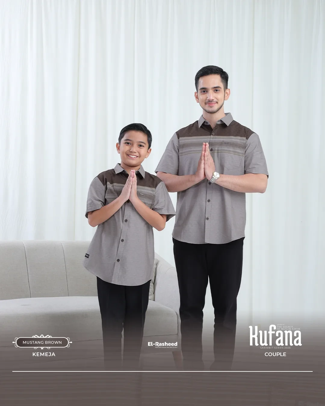 Yasmeera - KUFANA SERIES - MUSTANG BROWN thumb 48