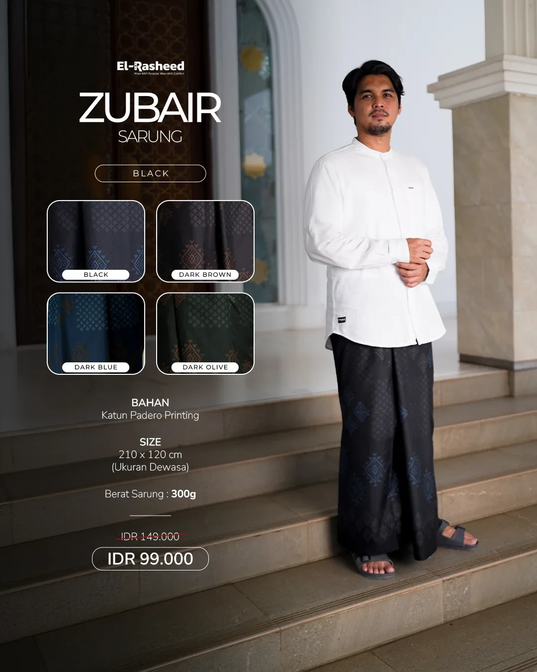 Yasmeera - SARUNG PRINTING ZUBAIR thumb 17