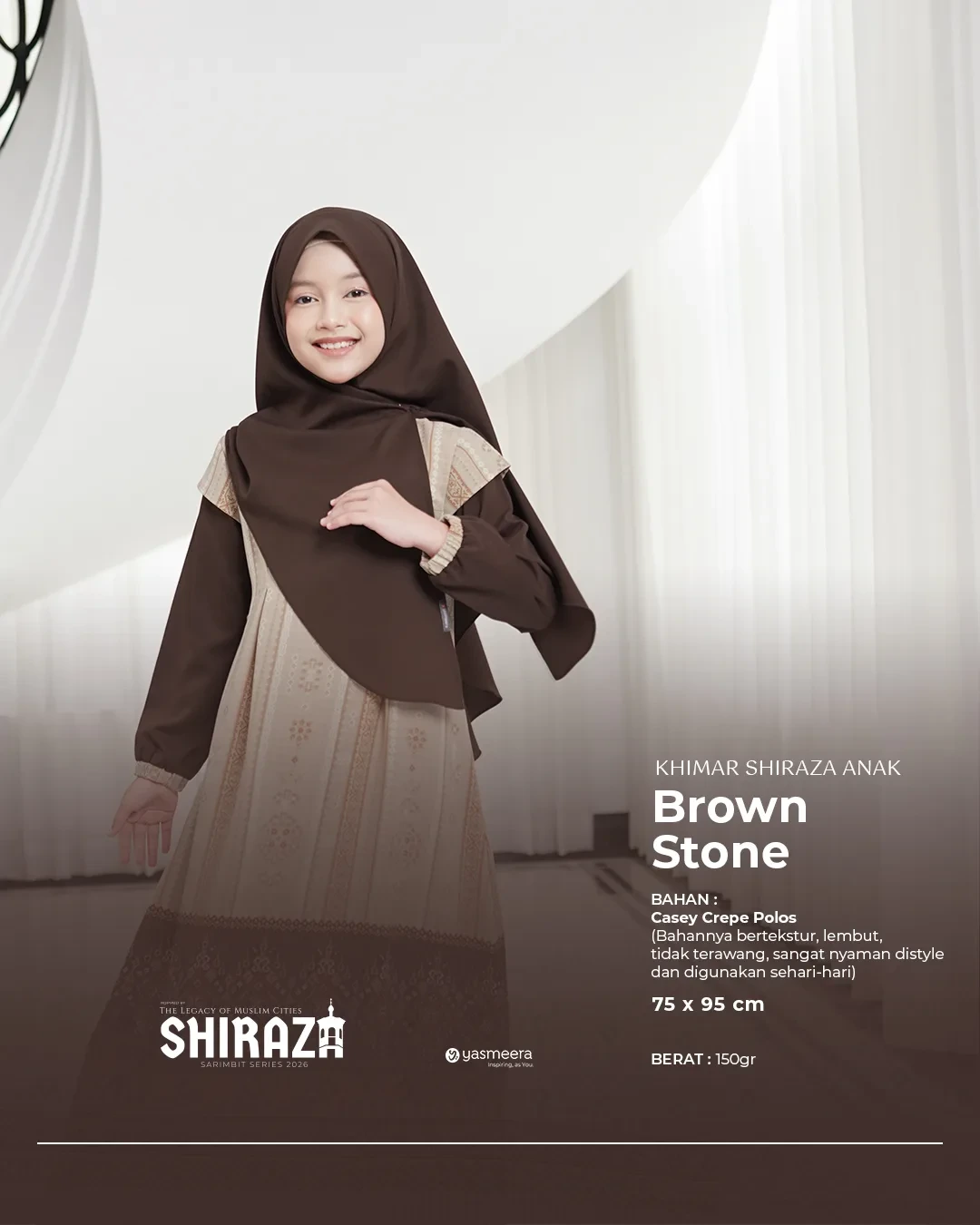 Yasmeera - KHIMAR SHIRAZA SARIMBIT 2026 thumb 6