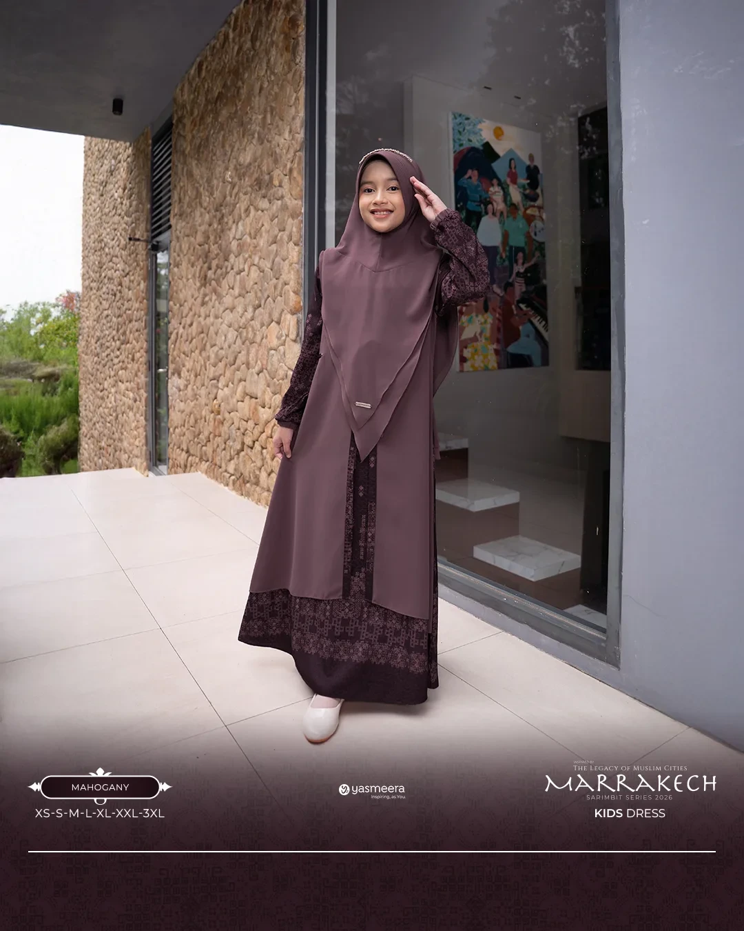 Yasmeera - GAMIS MARRAKECH ANAK GRADE B thumb 4