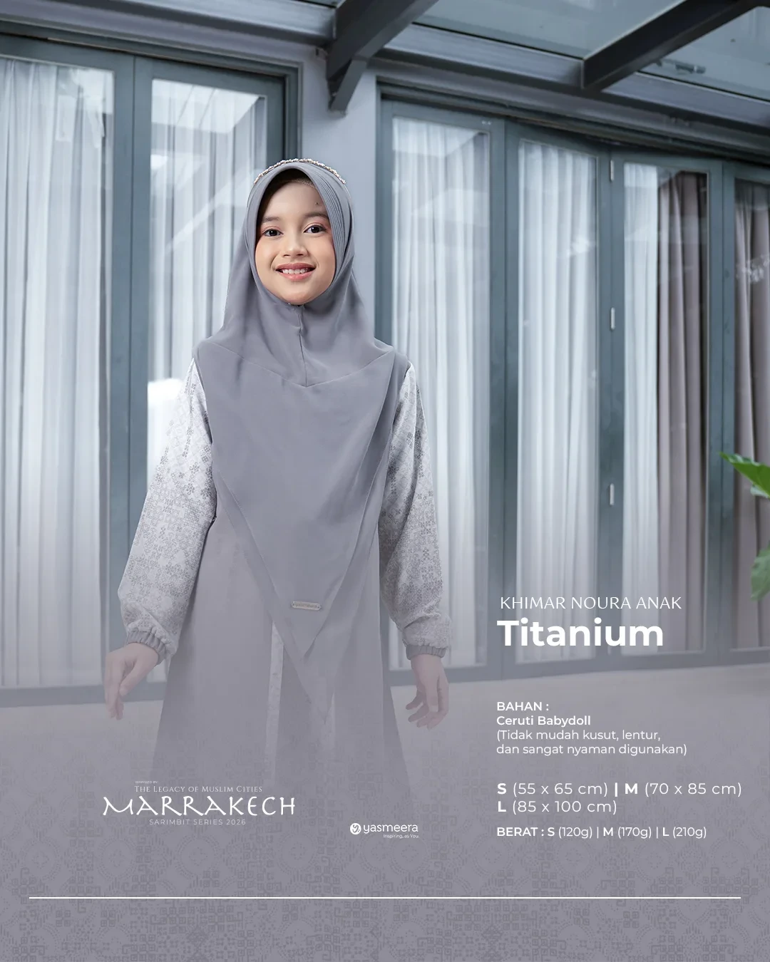 Yasmeera - KHIMAR & PASHMINA SARIMBIT 2026 (MARRAKECH) thumb 28