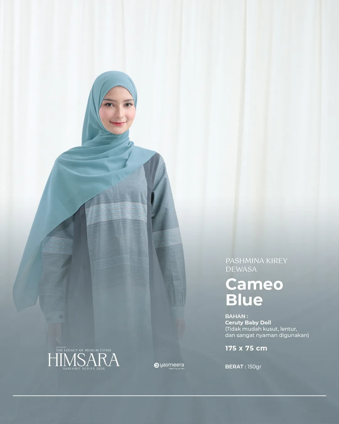 Yasmeera - PASHMINA PASANGAN SARIMBIT 2026 (HIMSARA) thumb 2