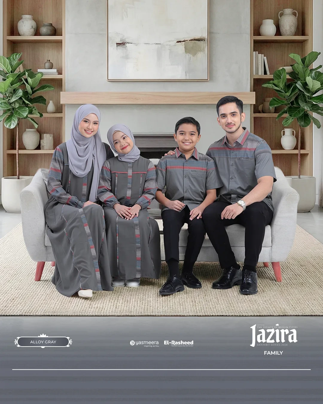 Yasmeera - JAZIRA SERIES - ALLOY GRAY thumb 50