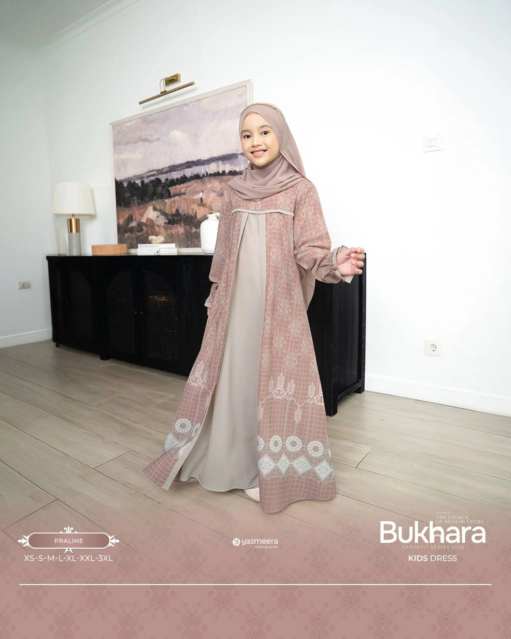 Yasmeera - GAMIS BUKHARA ANAK GRADE B thumb 1