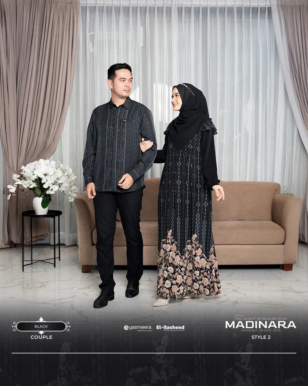 Yasmeera - MADINARA SERIES - BLACK thumb 49