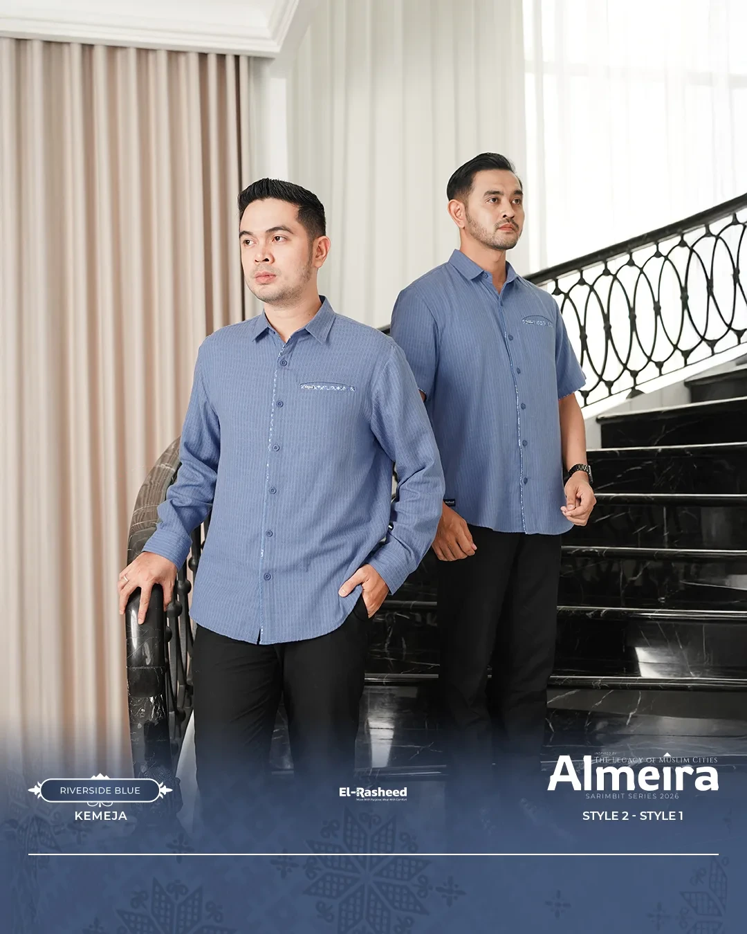 Yasmeera - ALMEIRA SERIES - RIVERSIDE BLUE thumb 58