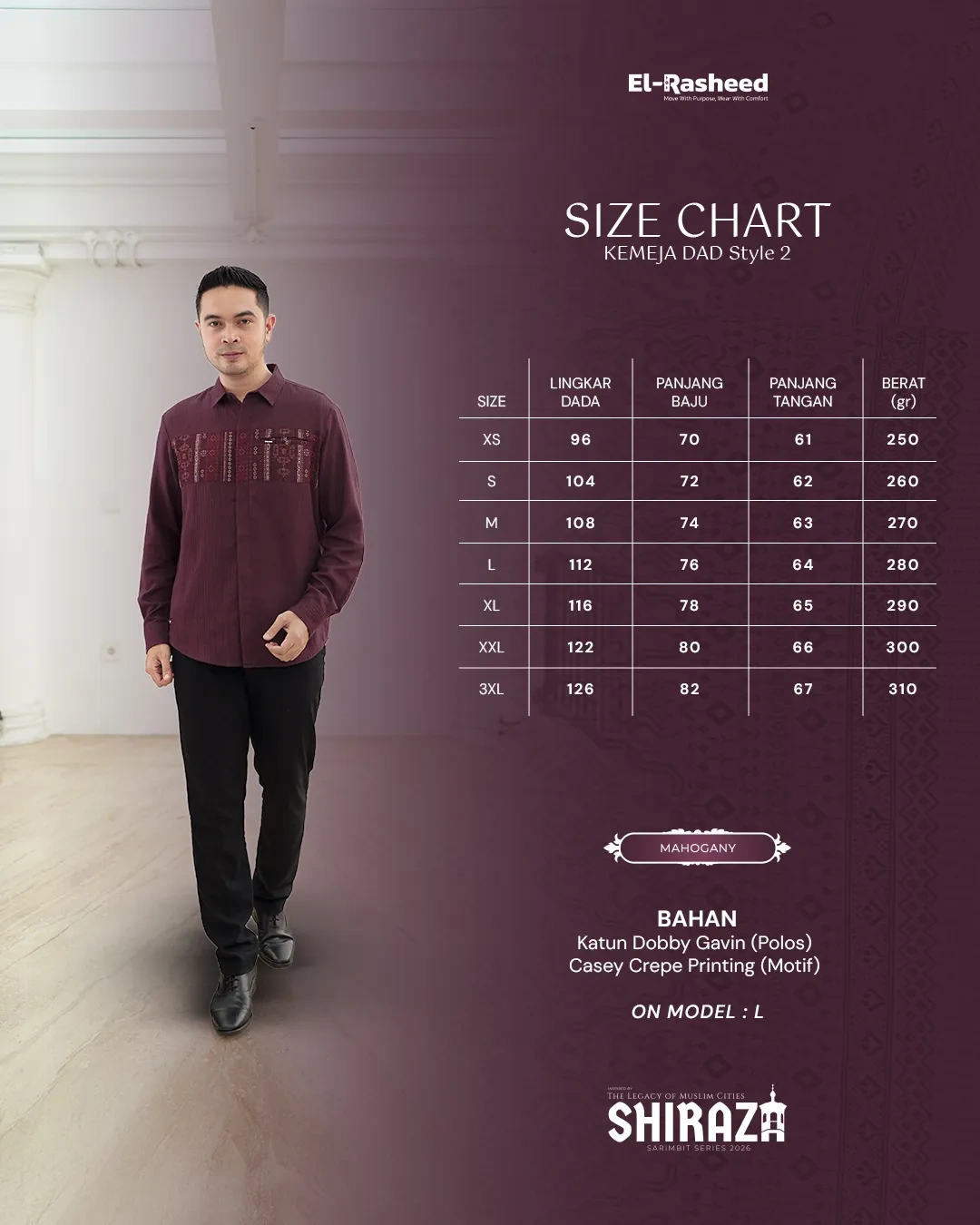 Yasmeera - SHIRAZA SERIES - MAHOGANY thumb 24