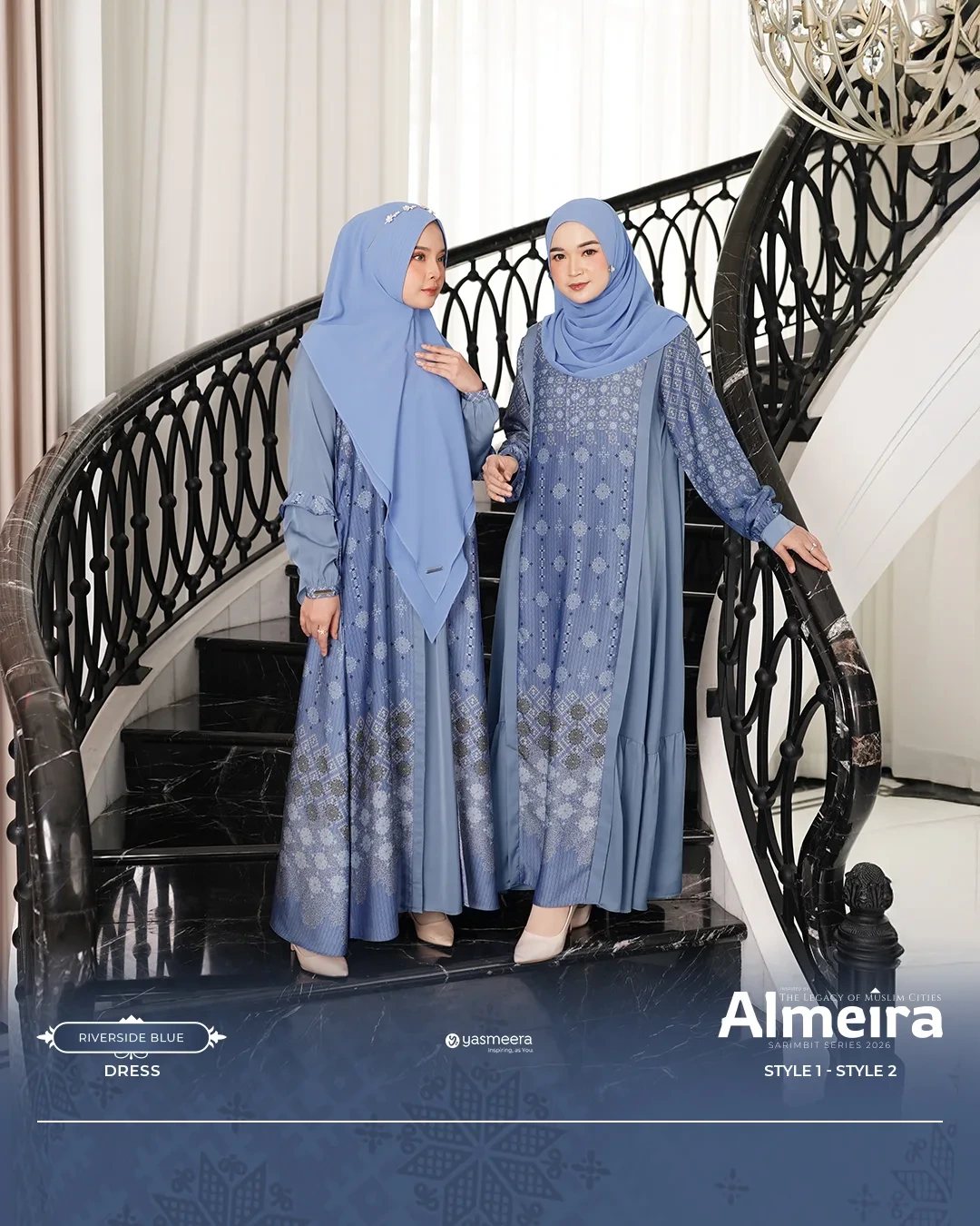 Yasmeera - ALMEIRA SERIES - RIVERSIDE BLUE thumb 59