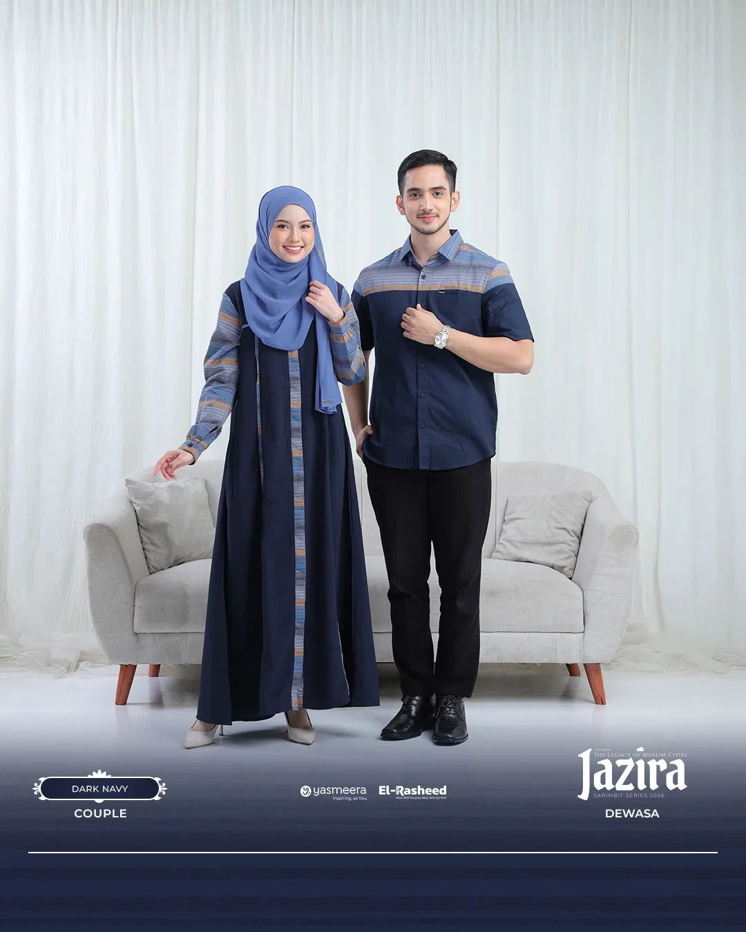 Yasmeera - JAZIRA SERIES - DARK NAVY thumb 49