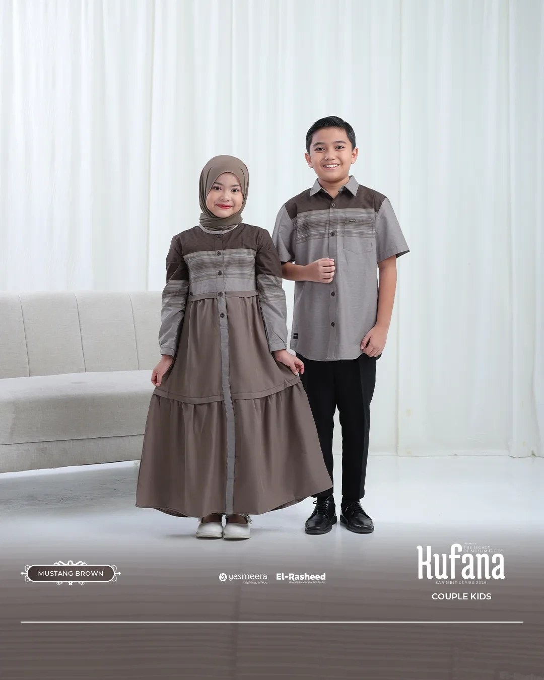 Yasmeera - KUFANA SERIES - MUSTANG BROWN thumb 49