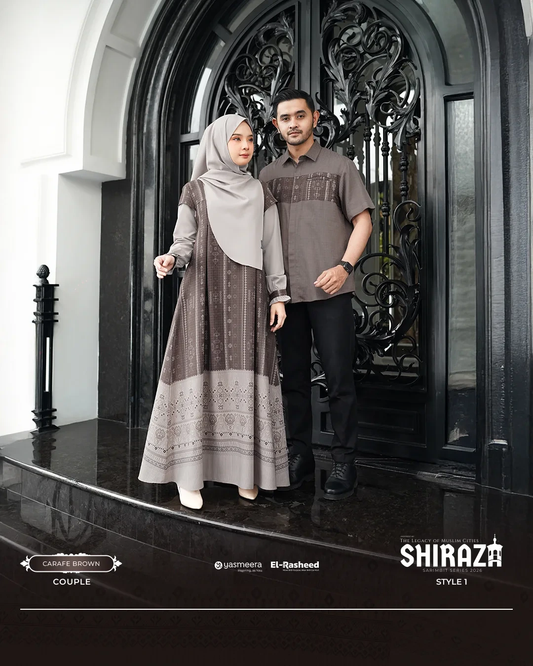 Yasmeera - SHIRAZA SERIES - CARAFE BROWN thumb 62