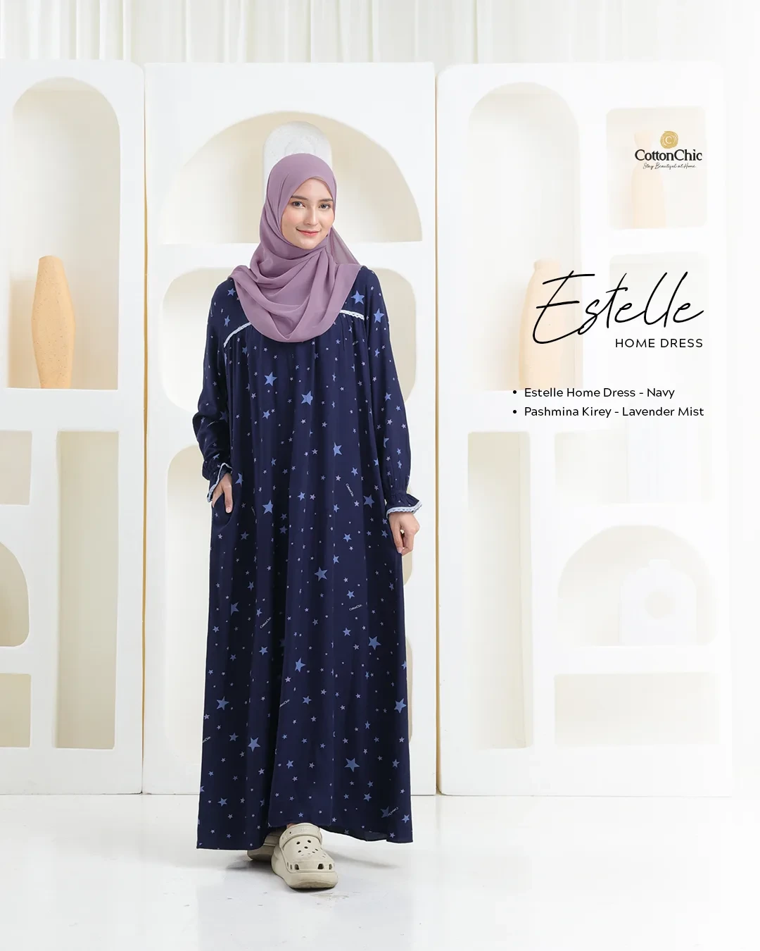Yasmeera - HOMEDRESS ESTELLE DEWASA GRADE B thumb 9