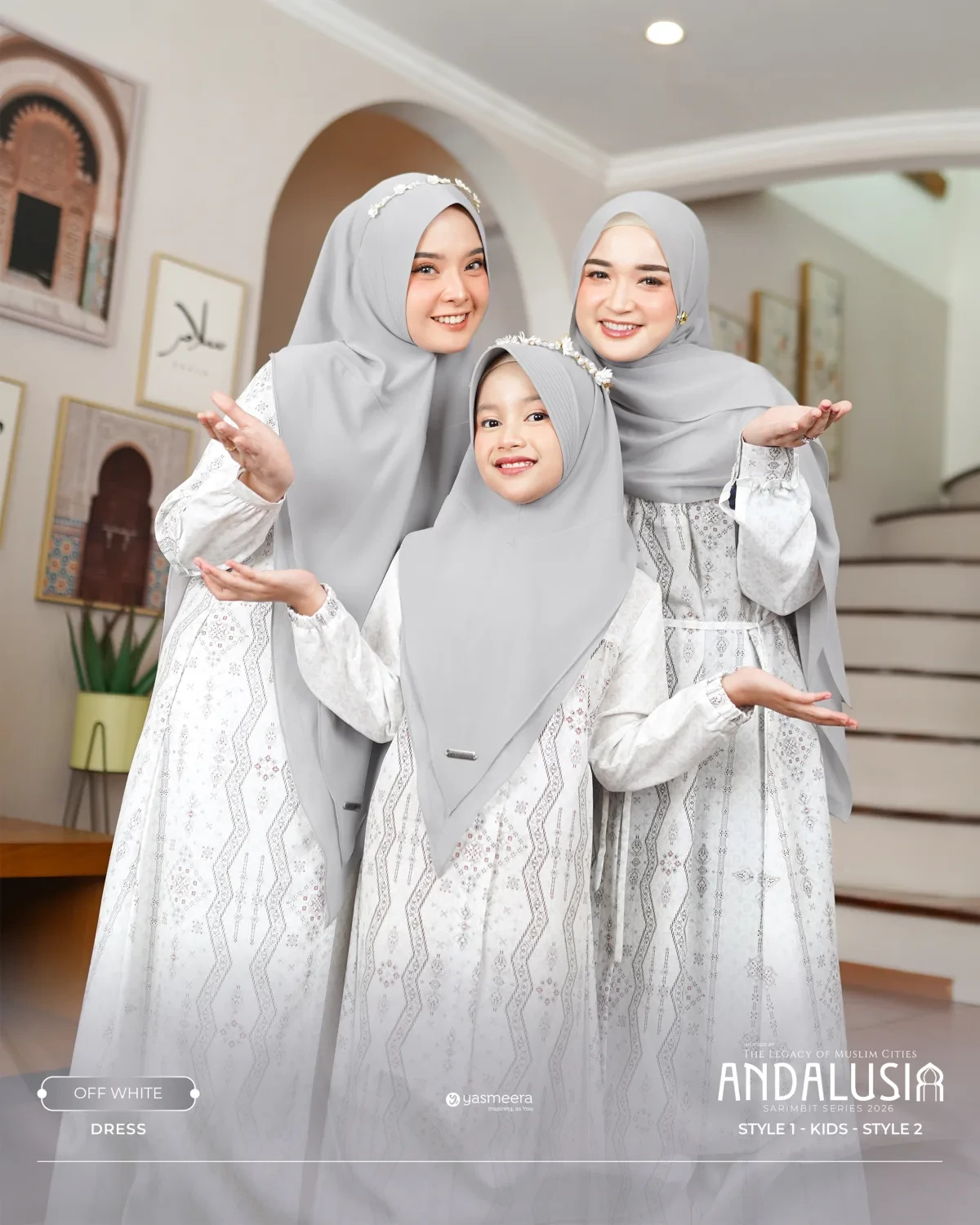 Yasmeera - ANDALUSIA SERIES - OFF WHITE thumb 66