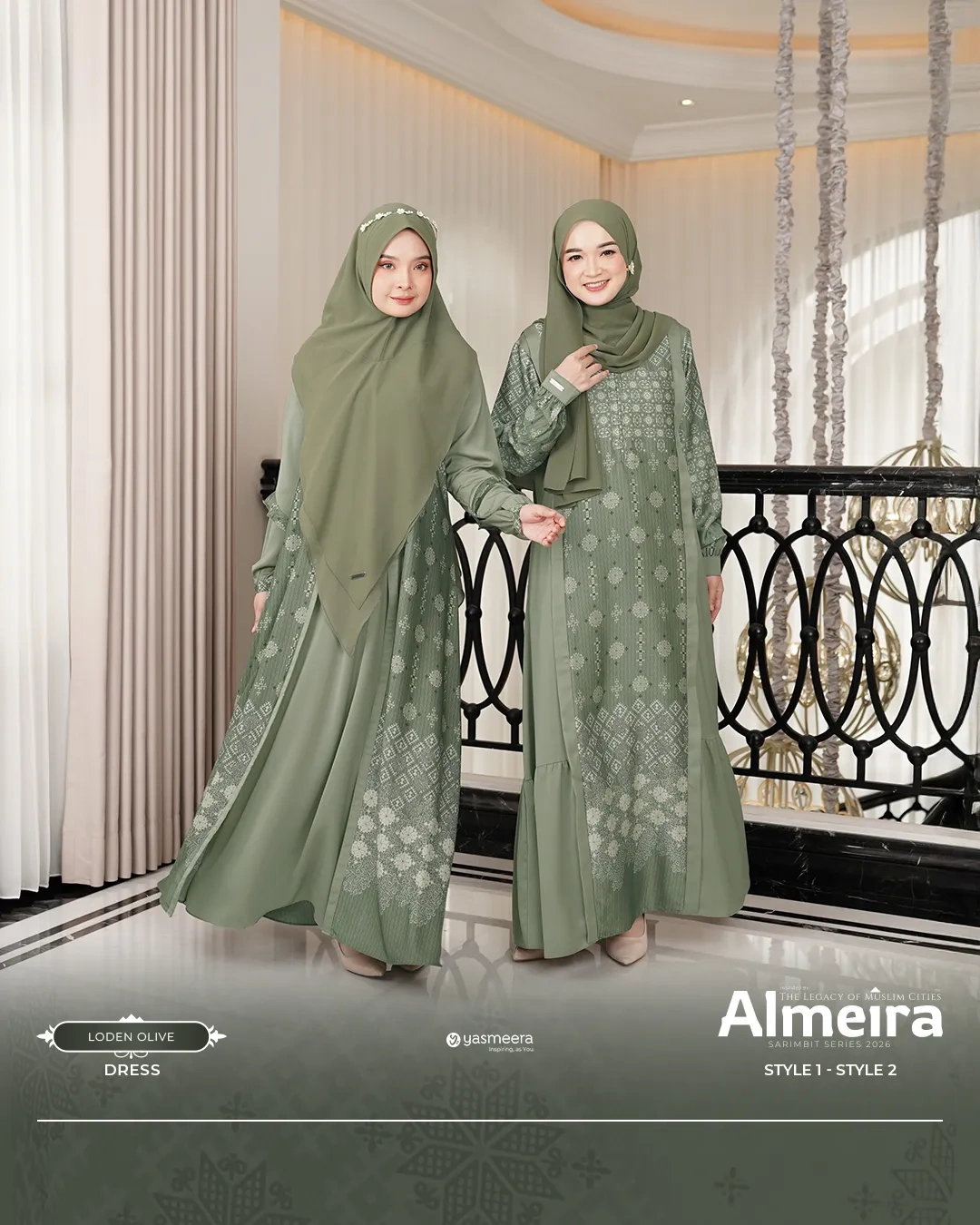 Yasmeera - ALMEIRA SERIES - LODEN OLIVE thumb 52