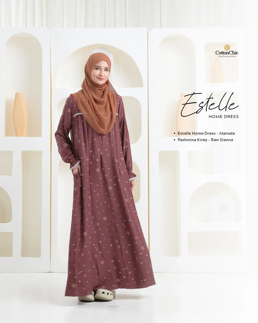 Yasmeera - HOMEDRESS ESTELLE DEWASA GRADE B thumb 14