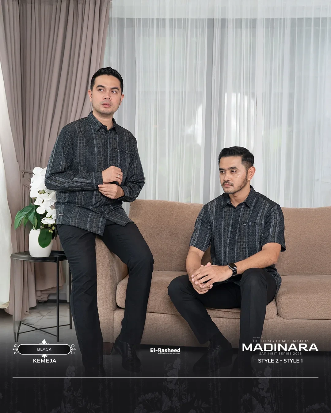 Yasmeera - MADINARA SERIES - BLACK thumb 8