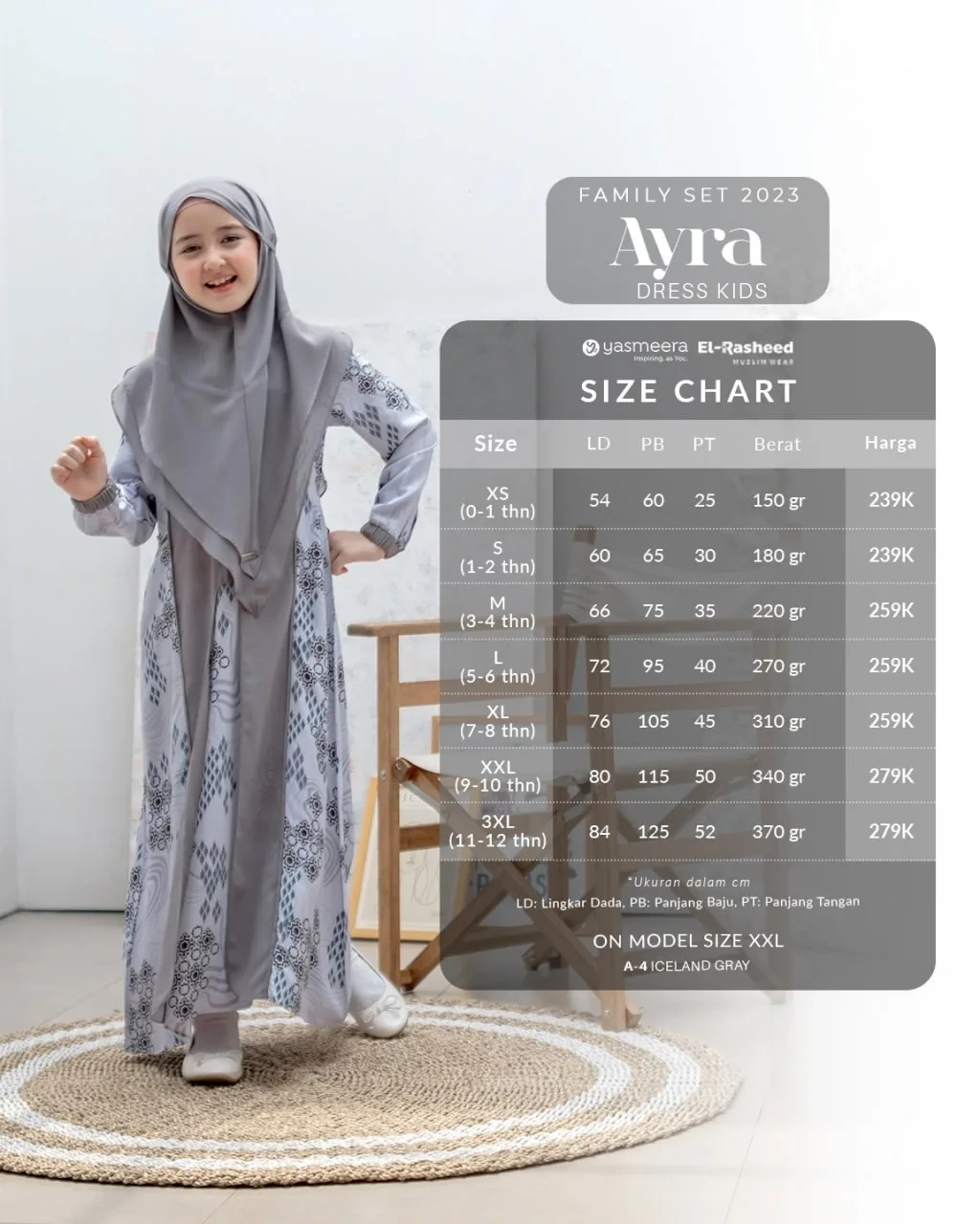 Yasmeera - GAMIS AYRA ANAK thumb 13