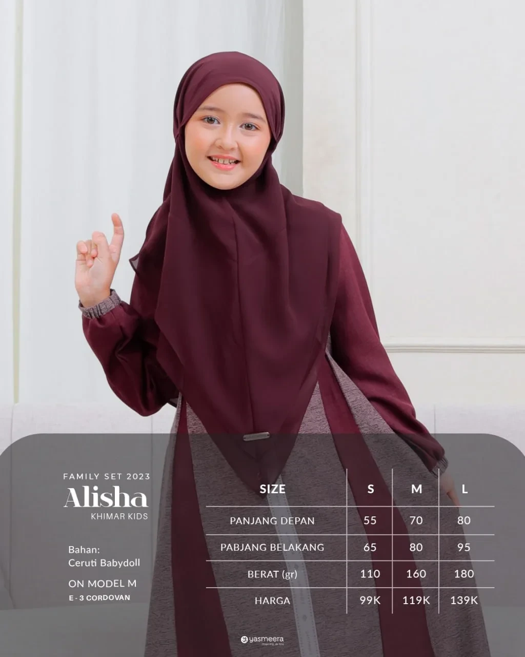 Yasmeera - KHIMAR ALISHA ANAK thumb 53