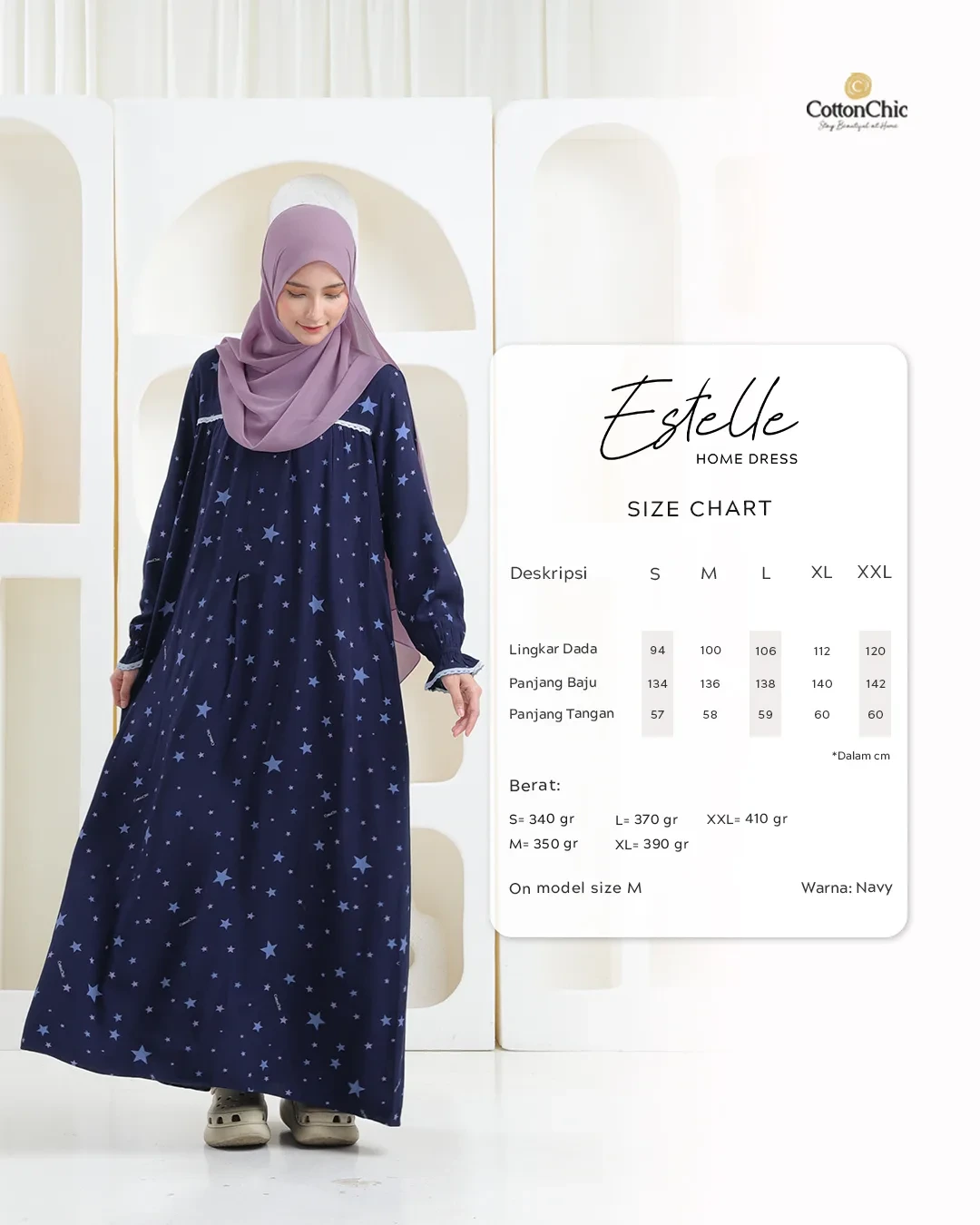Yasmeera - HOMEDRESS ESTELLE DEWASA thumb 7