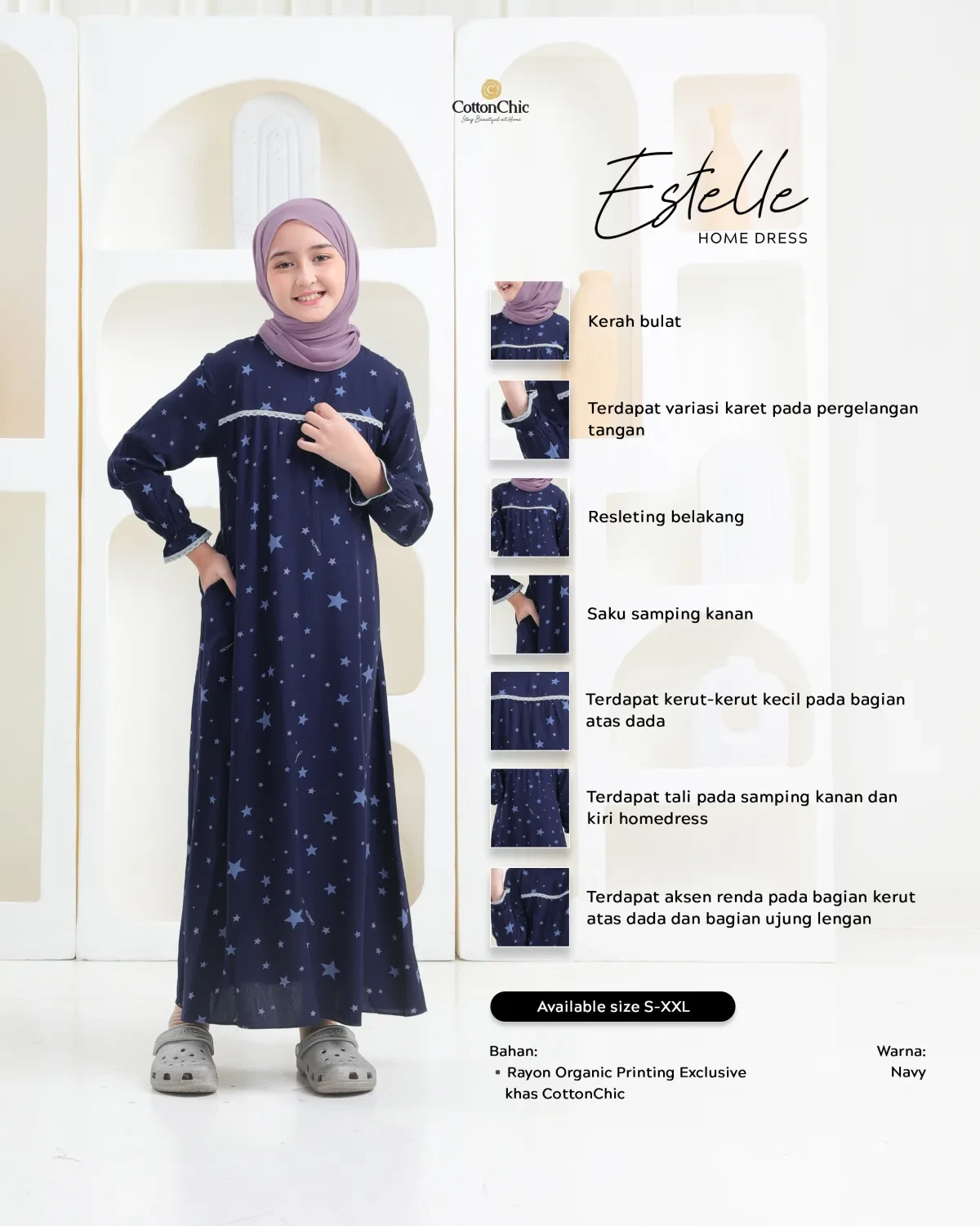 Yasmeera - HOMEDRESS ESTELLE ANAK thumb 6