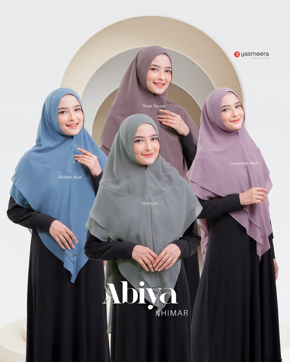 Yasmeera - KHIMAR ABIYA thumb 12