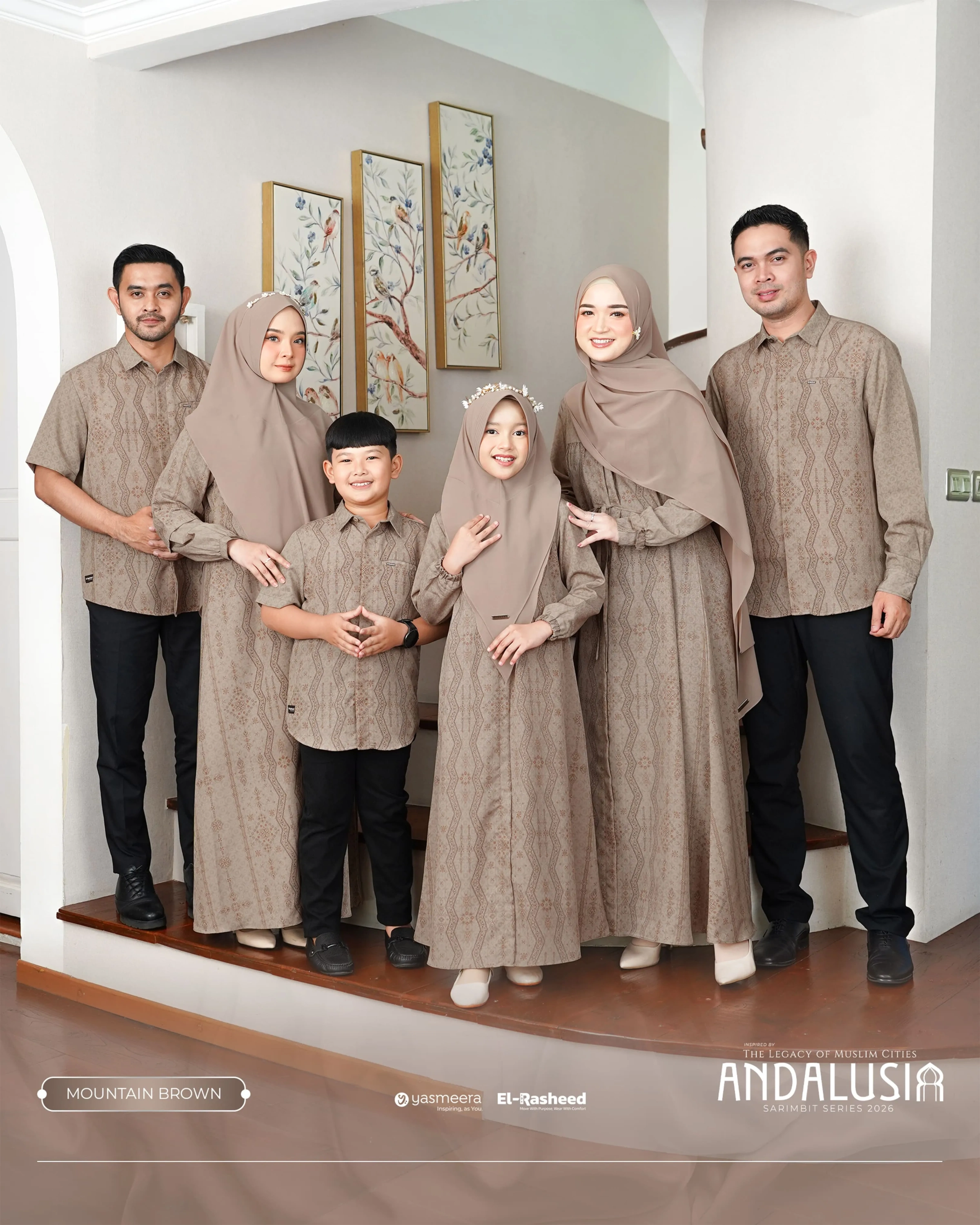 Yasmeera - ANDALUSIA SERIES - MOUNTAIN BROWN