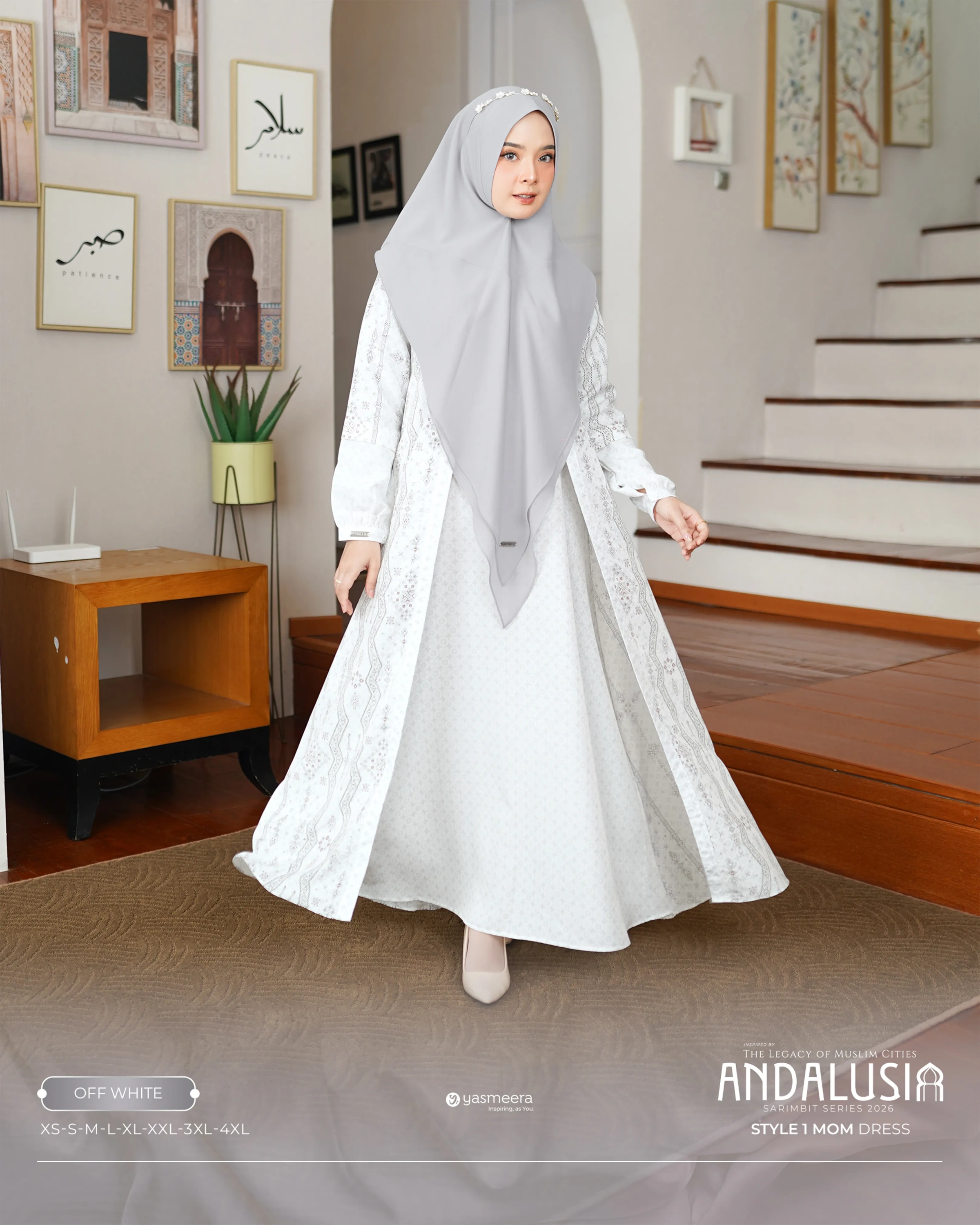 Yasmeera - ANDALUSIA SERIES - OFF WHITE thumb 22