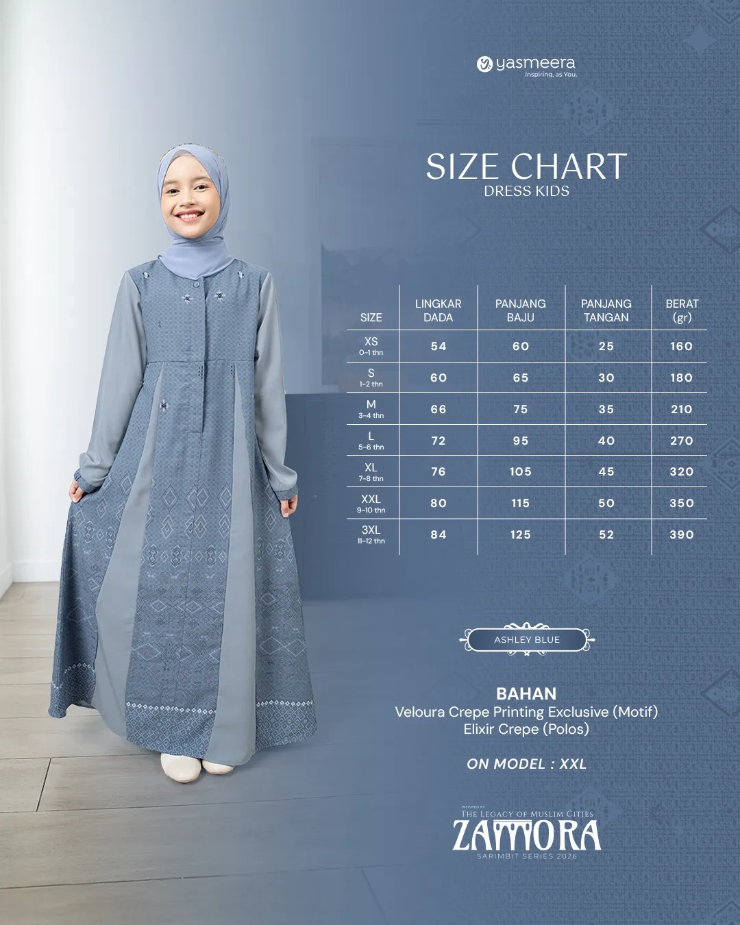 Yasmeera - ZAMORA SERIES - ASHLEY BLUE thumb 18