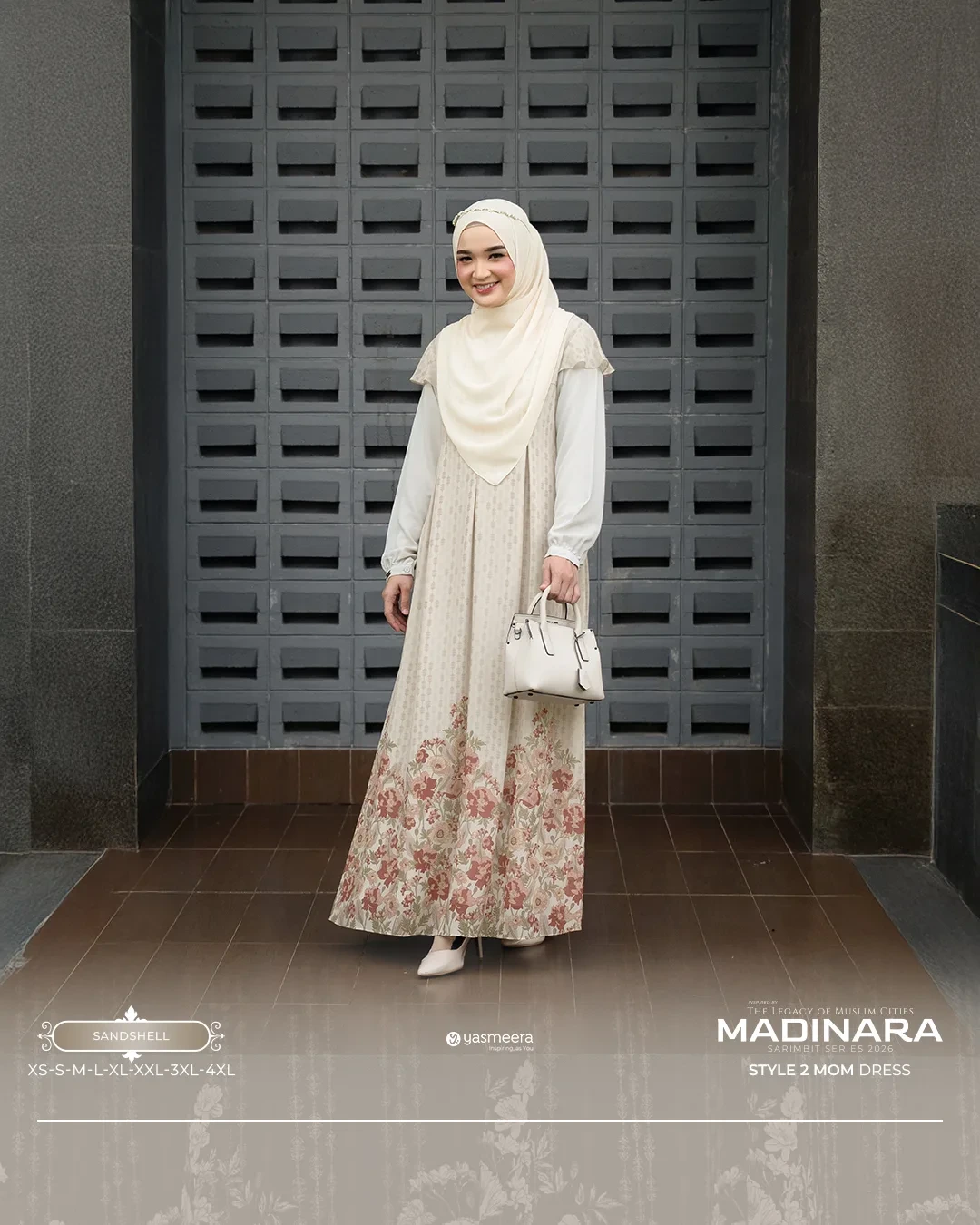 Yasmeera - GAMIS MADINARA STYLE 2 DEWASA GRADE B thumb 9