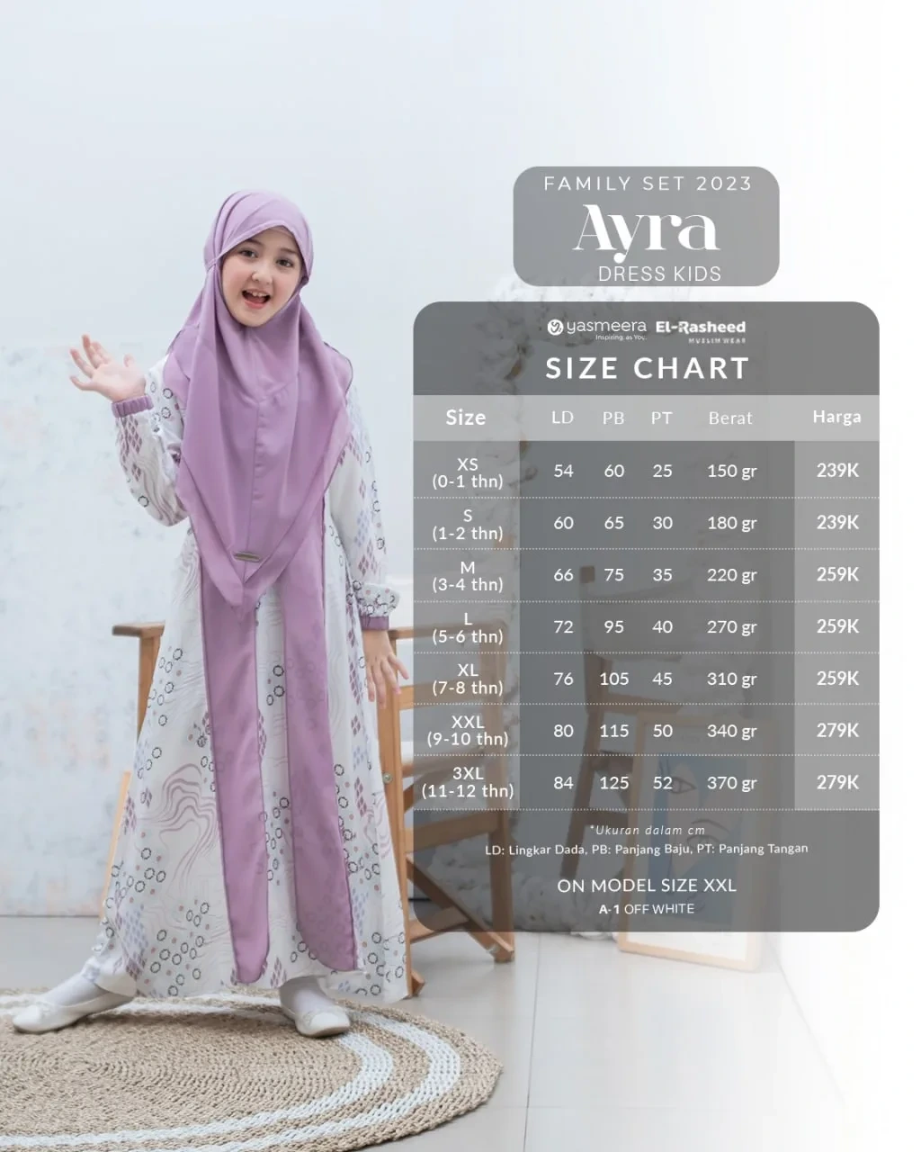 Yasmeera - GAMIS AYRA ANAK thumb 47