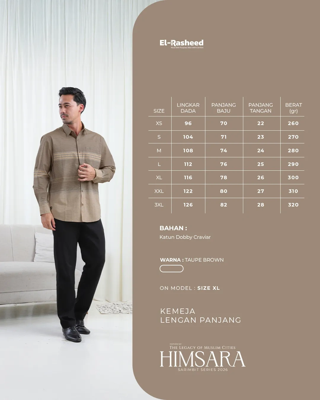 Yasmeera - HIMSARA SERIES - TAUPE BROWN thumb 18