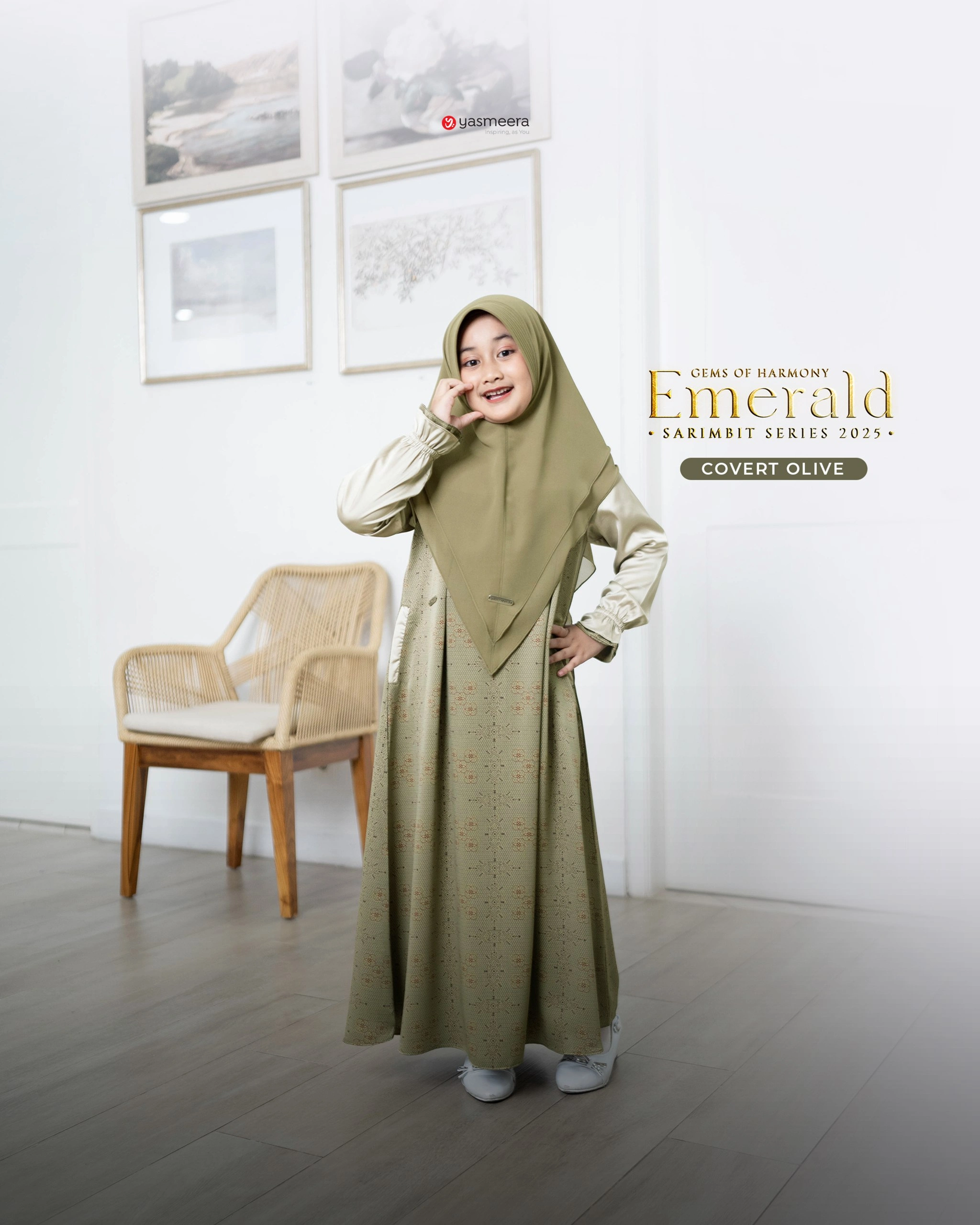 SARIMBIT 2025 EMERALD SERIES WARNA COVERT OLIVE thumb 4