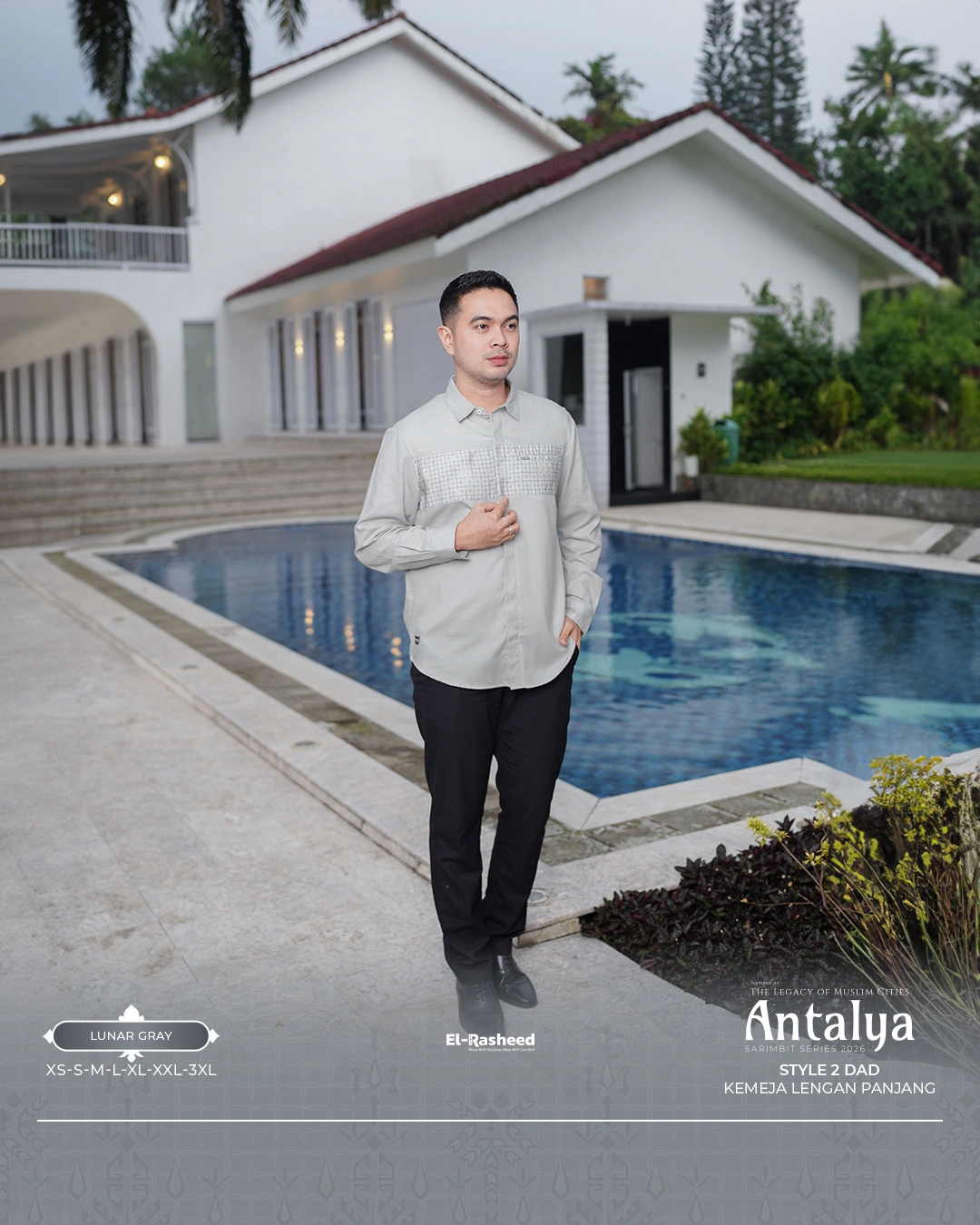 KEMEJA ANTALYA LENGAN PANJANG DEWASA GRADE B thumb 14