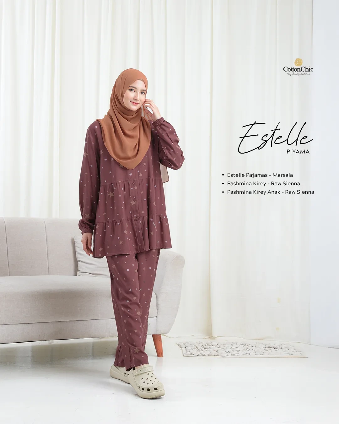 Yasmeera - PAJAMAS ESTELLE DEWASA GRADE B thumb 8